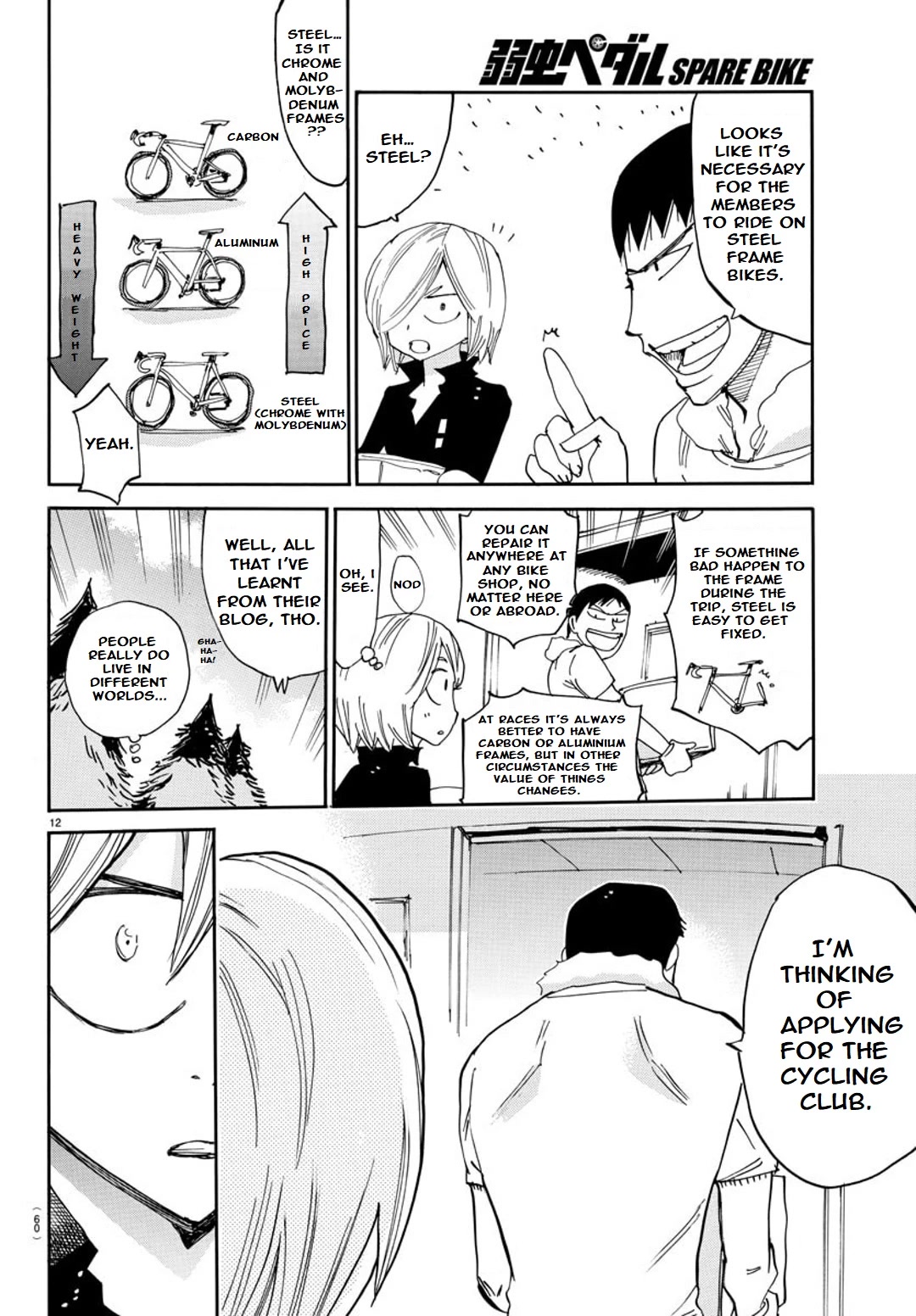 Yowamushi Pedal: Spare Bike Chap 94 - Next Chap 95
