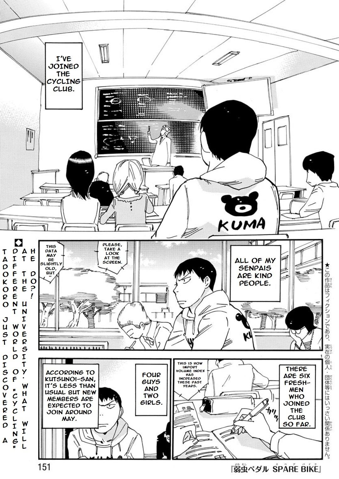 Yowamushi Pedal: Spare Bike Chap 96 - Next Chap 97