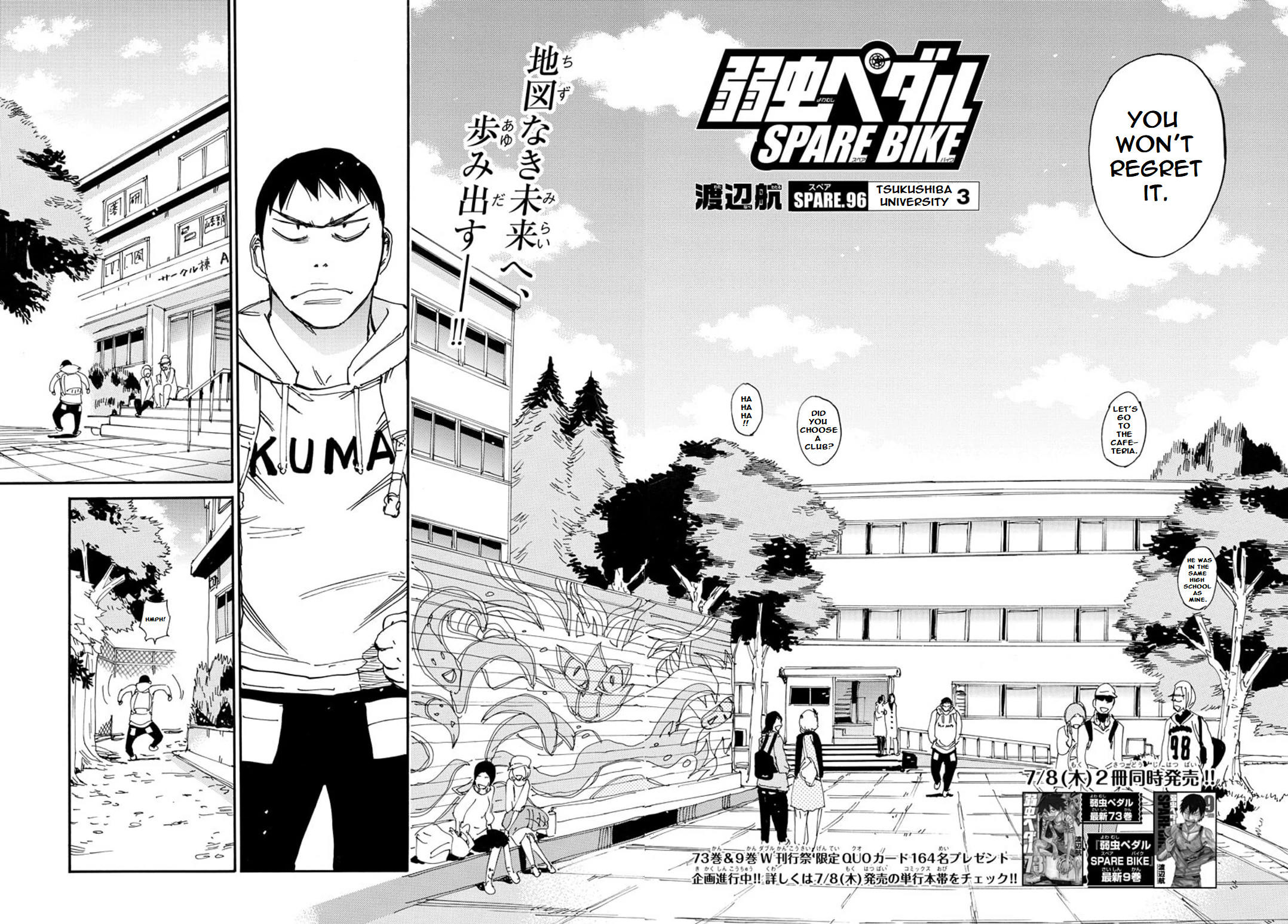 Yowamushi Pedal: Spare Bike Chap 96 - Next Chap 97