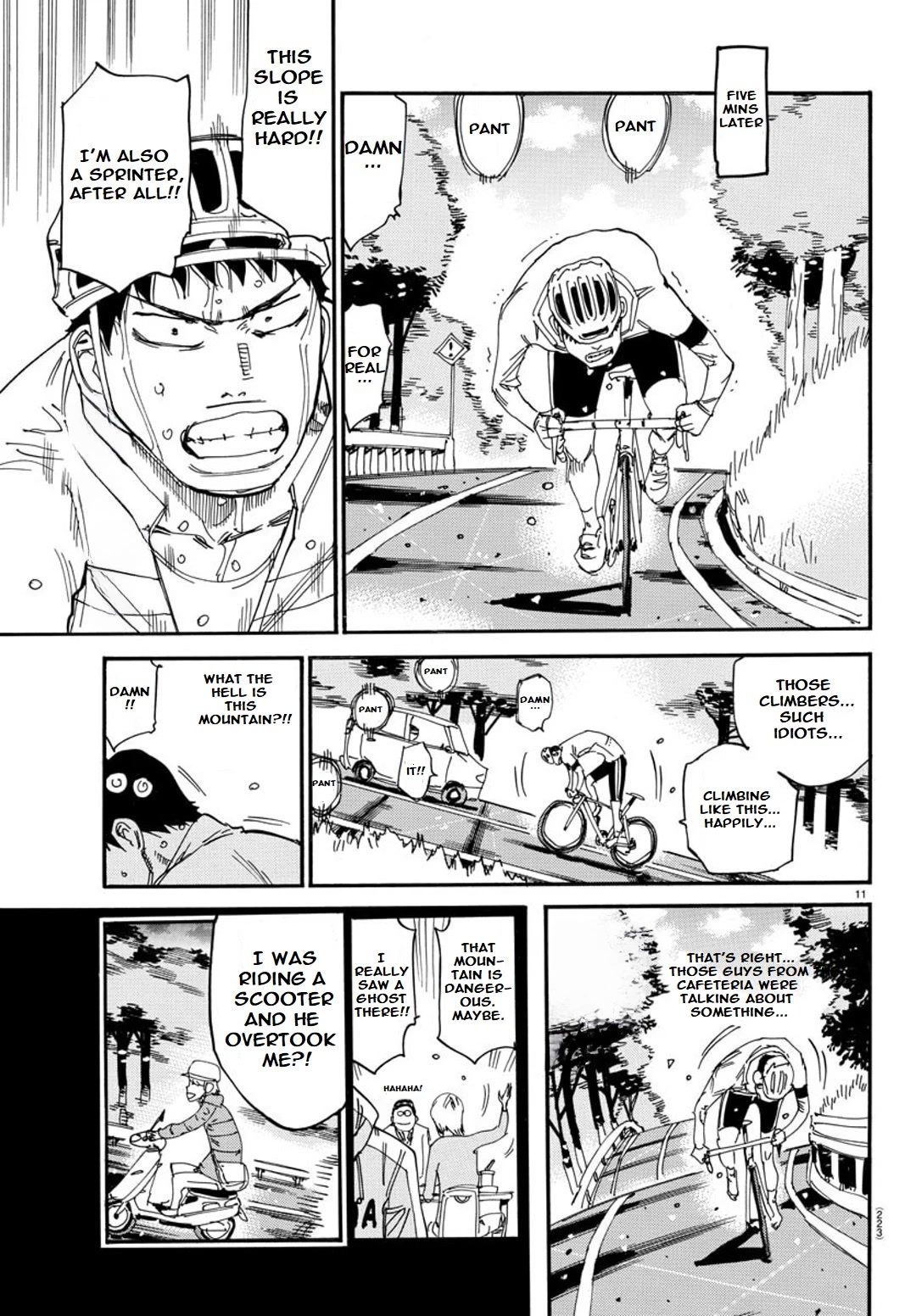 Yowamushi Pedal: Spare Bike Chap 98 - Next Chap 99