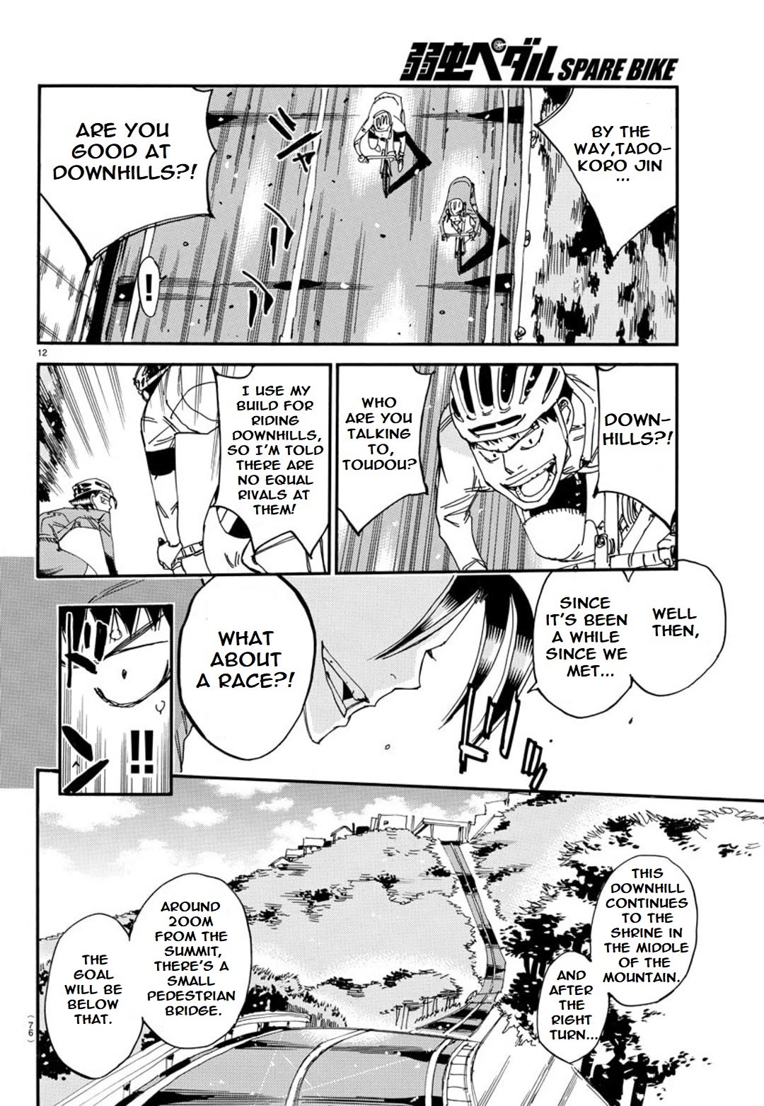 Yowamushi Pedal: Spare Bike Chap 99 - Next Chap 100