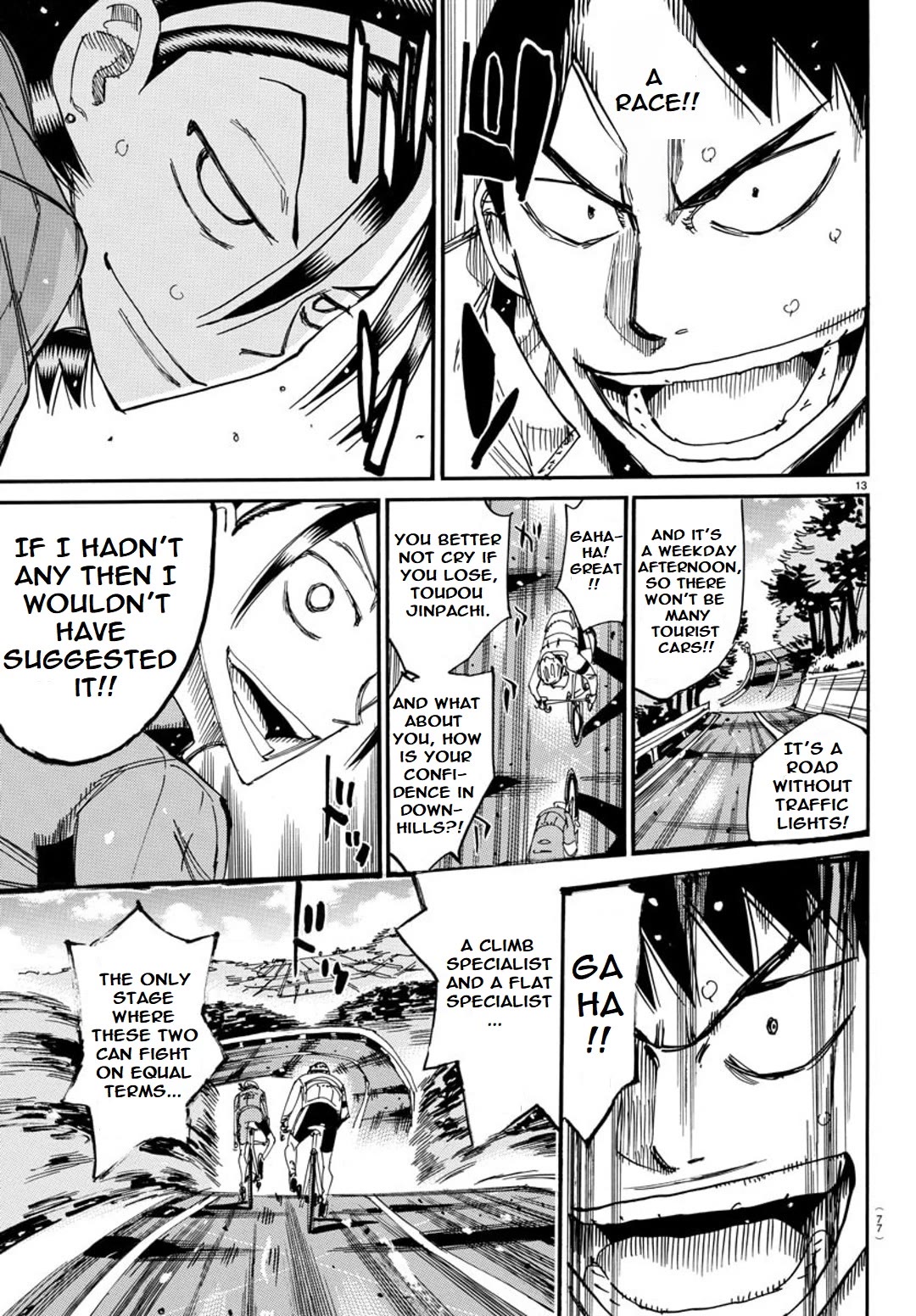 Yowamushi Pedal: Spare Bike Chap 99 - Next Chap 100