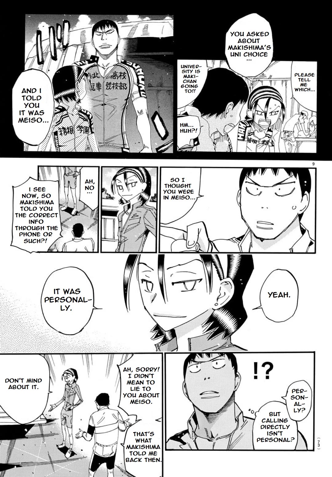 Yowamushi Pedal: Spare Bike Chap 99 - Next Chap 100