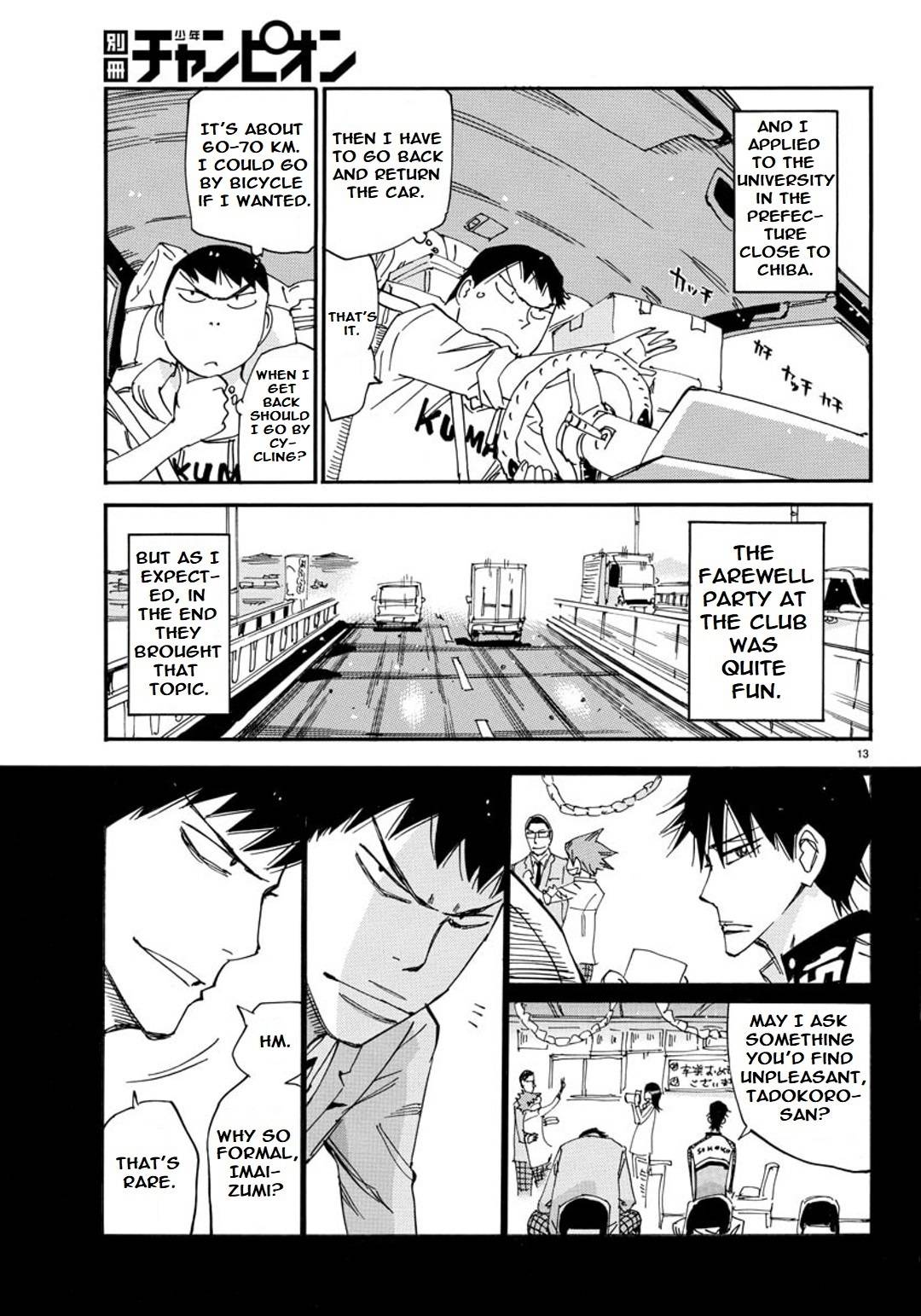 Yowamushi Pedal: Spare Bike Chap 93 - Next Chap 94