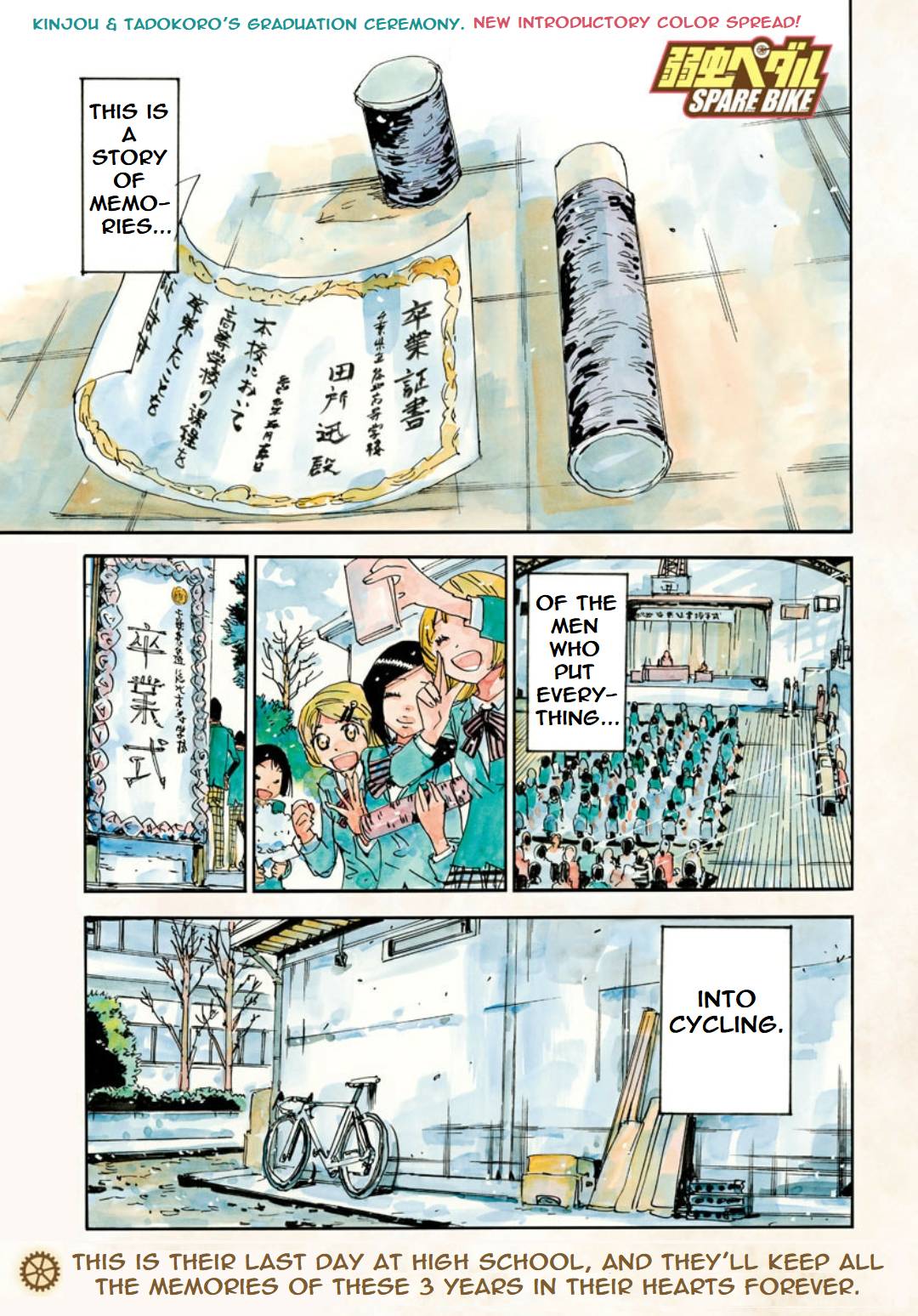 Yowamushi Pedal: Spare Bike Chap 93 - Next Chap 94