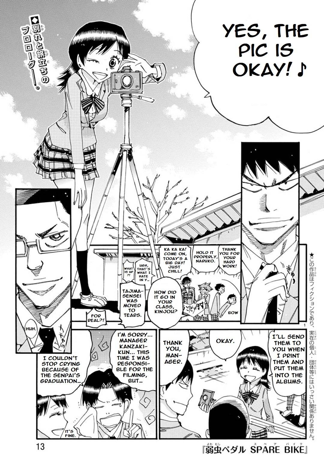 Yowamushi Pedal: Spare Bike Chap 93 - Next Chap 94