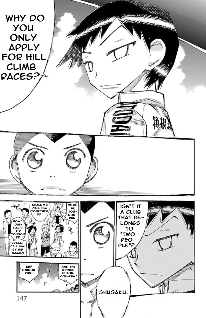 Yowamushi Pedal: Spare Bike Chap 104 - Next Chap 105