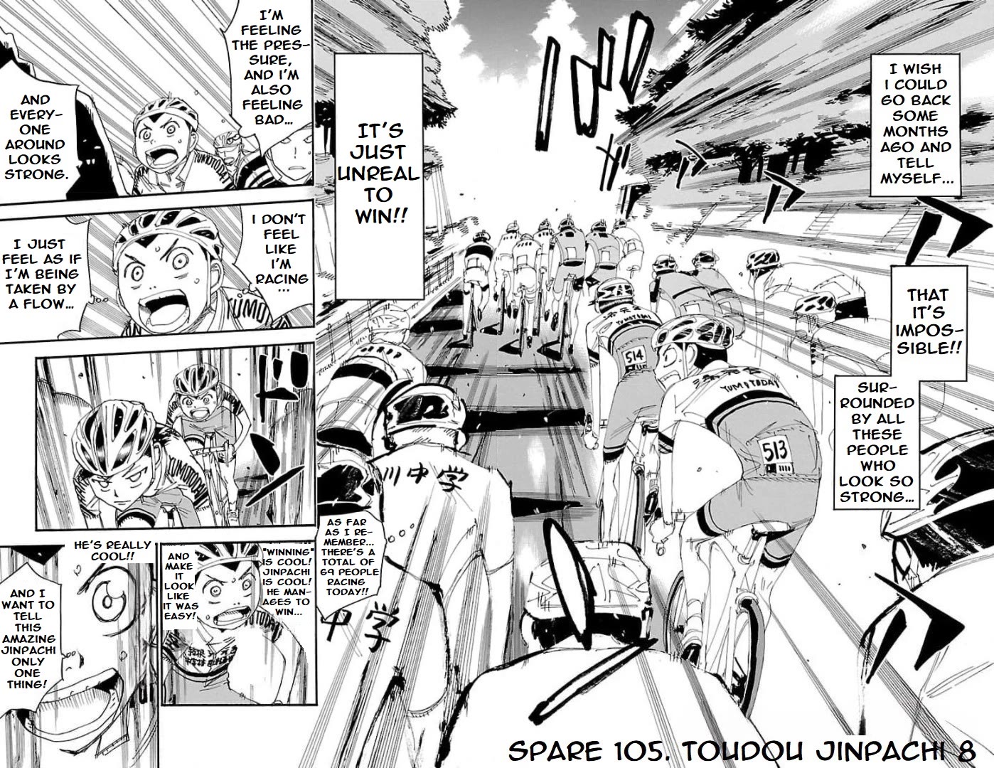 Yowamushi Pedal: Spare Bike Chap 105 - Next Chap 106
