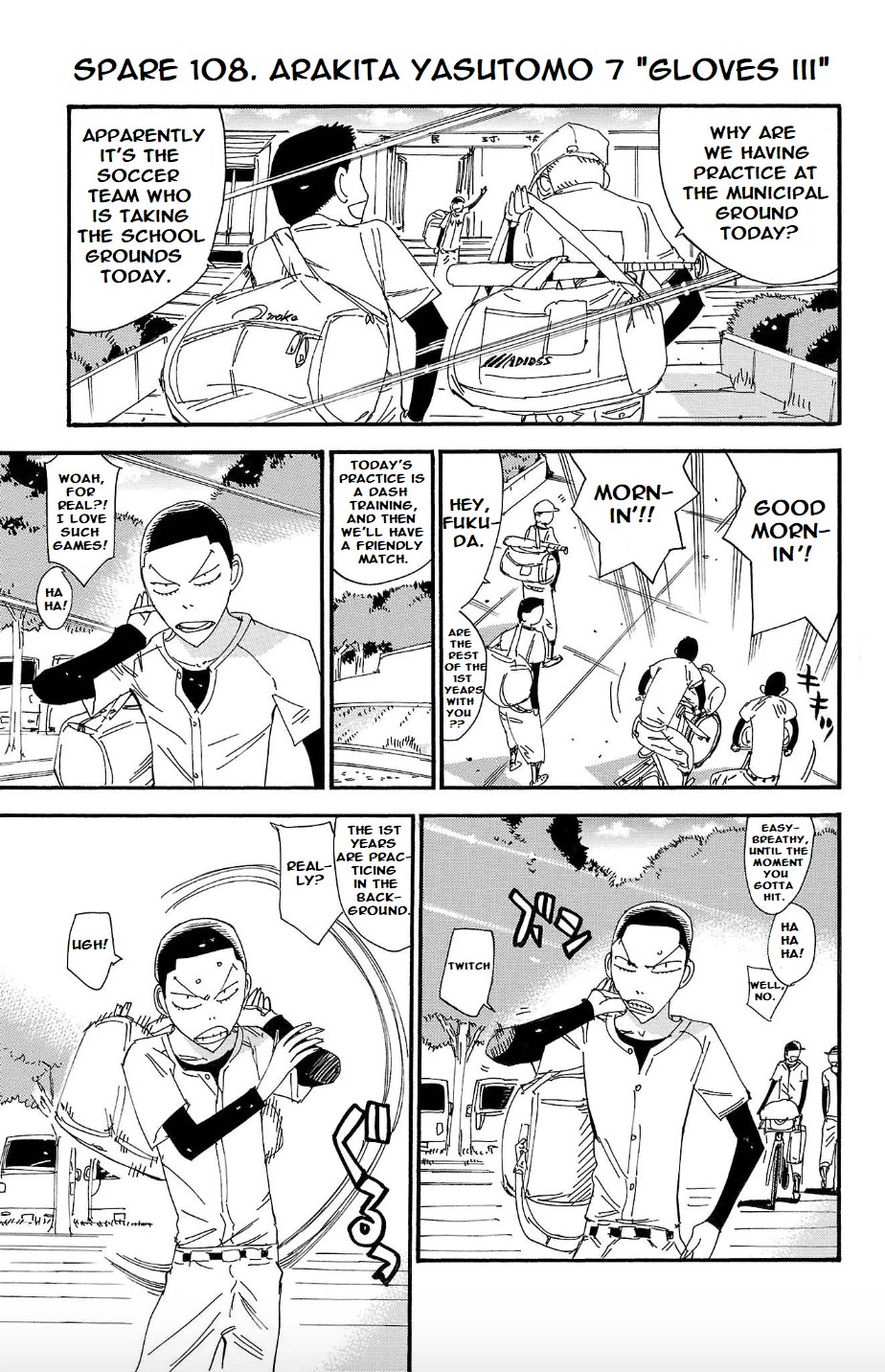 Yowamushi Pedal: Spare Bike Chap 108 - Next Chap 109