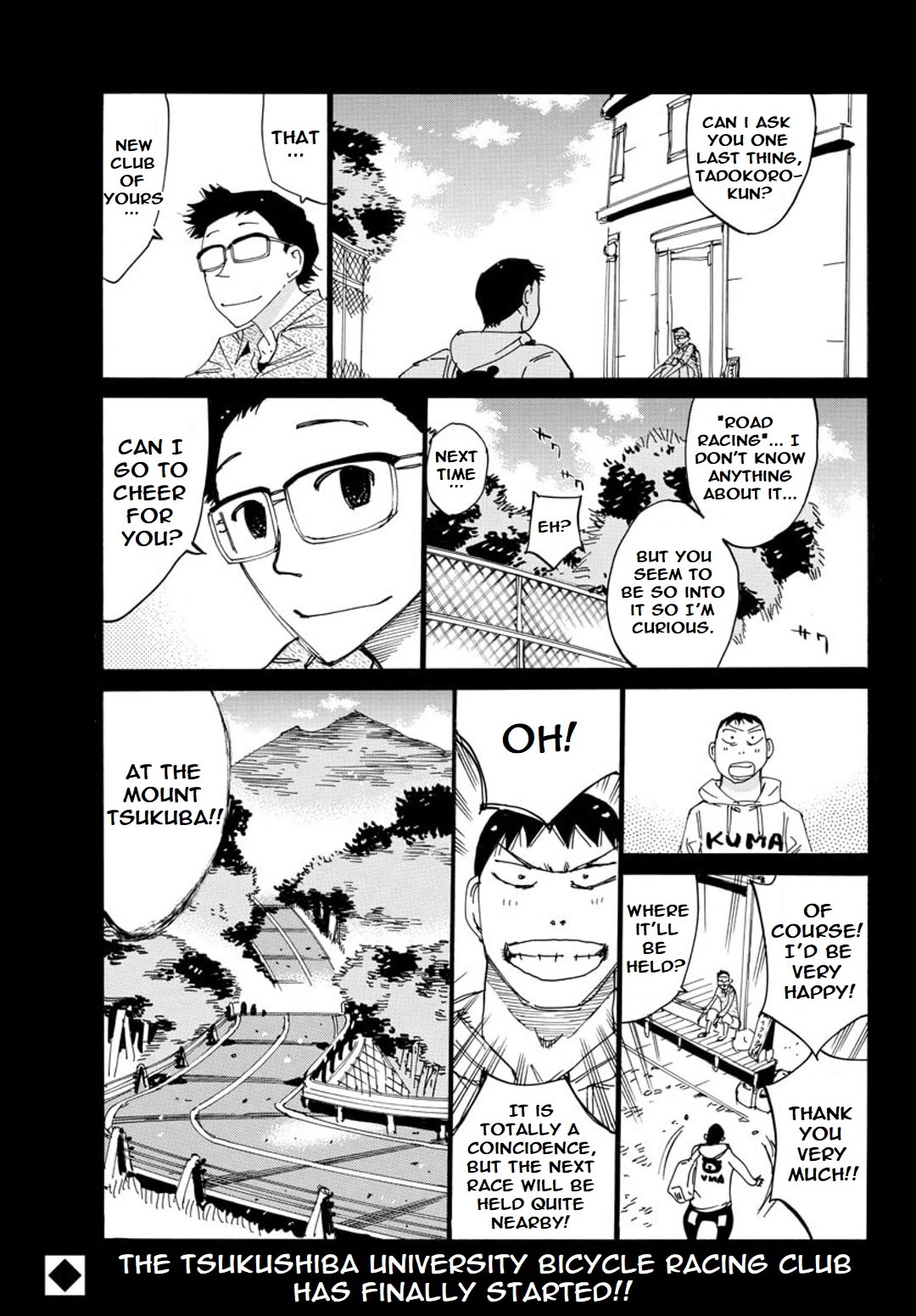 Yowamushi Pedal: Spare Bike Chap 101 - Next Chap 102