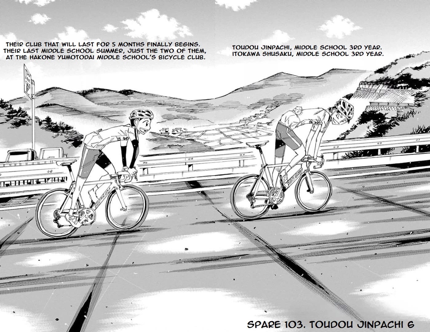 Yowamushi Pedal: Spare Bike Chap 103 - Next Chap 104