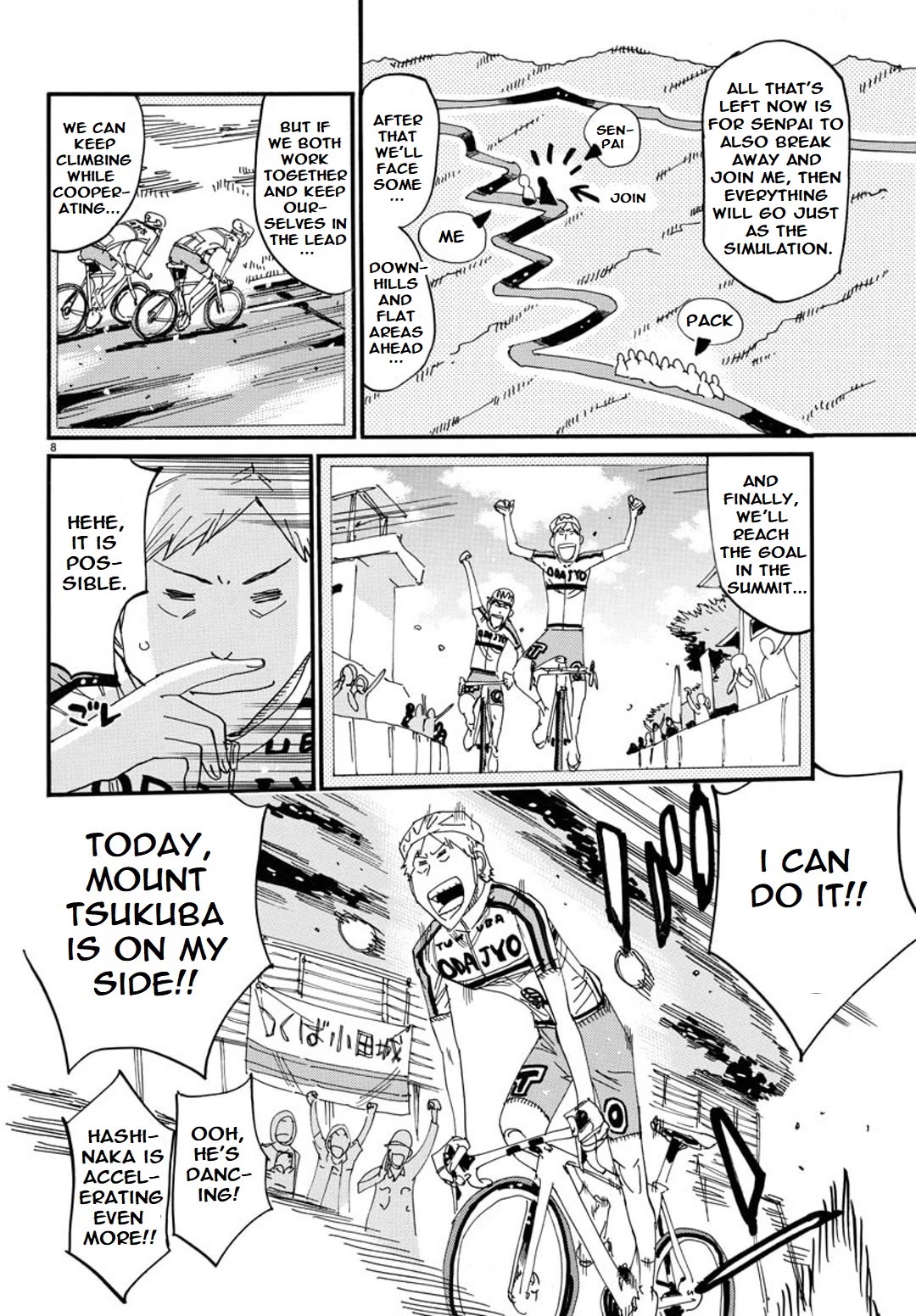 Yowamushi Pedal: Spare Bike Chap 114 - Next Chap 115