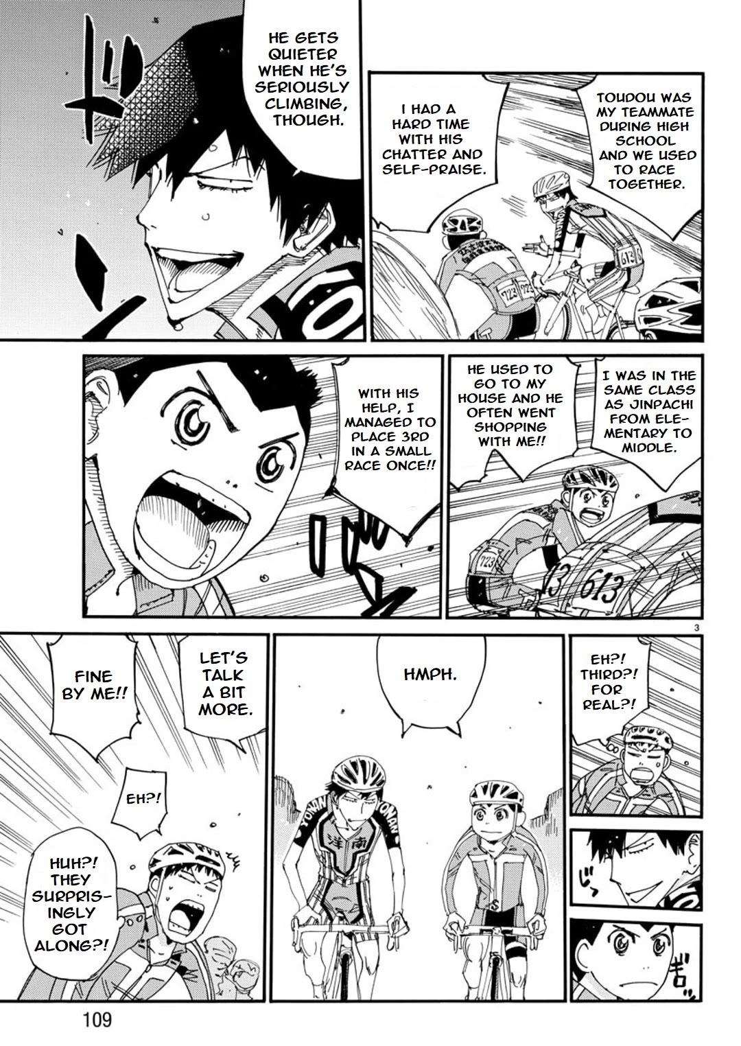 Yowamushi Pedal: Spare Bike Chap 115 - Next Chap 116