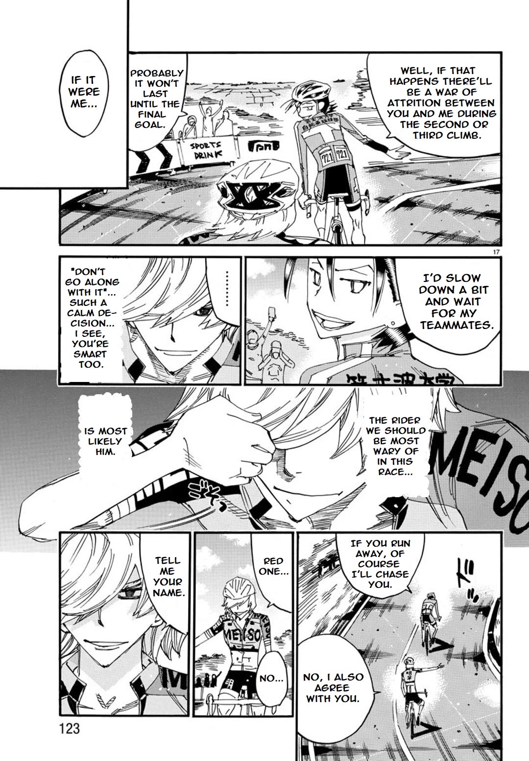 Yowamushi Pedal: Spare Bike Chap 115 - Next Chap 116