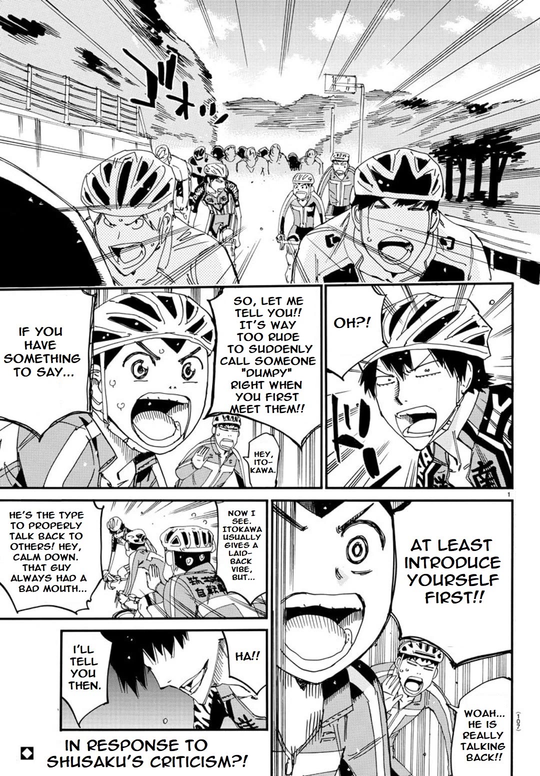 Yowamushi Pedal: Spare Bike Chap 115 - Next Chap 116