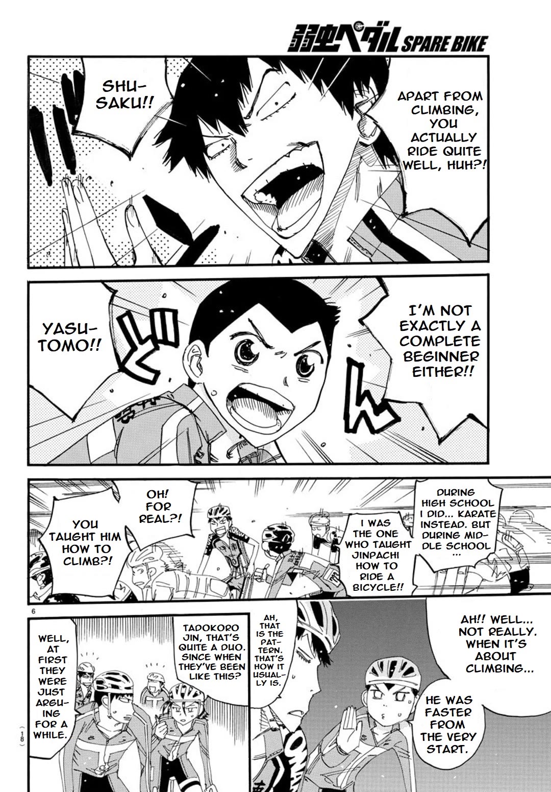 Yowamushi Pedal: Spare Bike Chap 116 - Next Chap 117