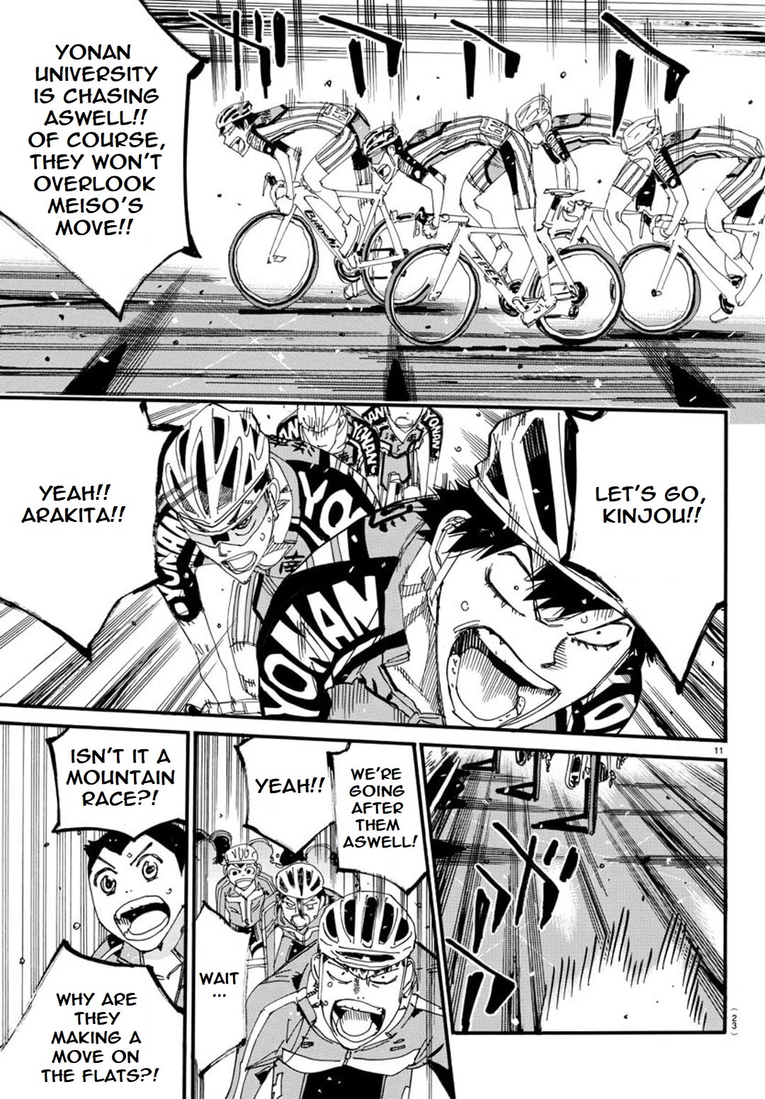 Yowamushi Pedal: Spare Bike Chap 116 - Next Chap 117