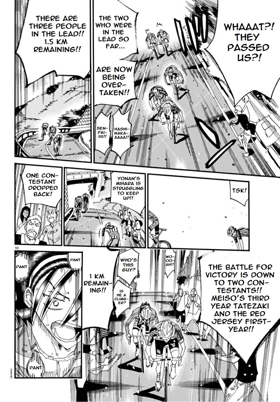 Yowamushi Pedal: Spare Bike Chap 118 - Next Chap 119