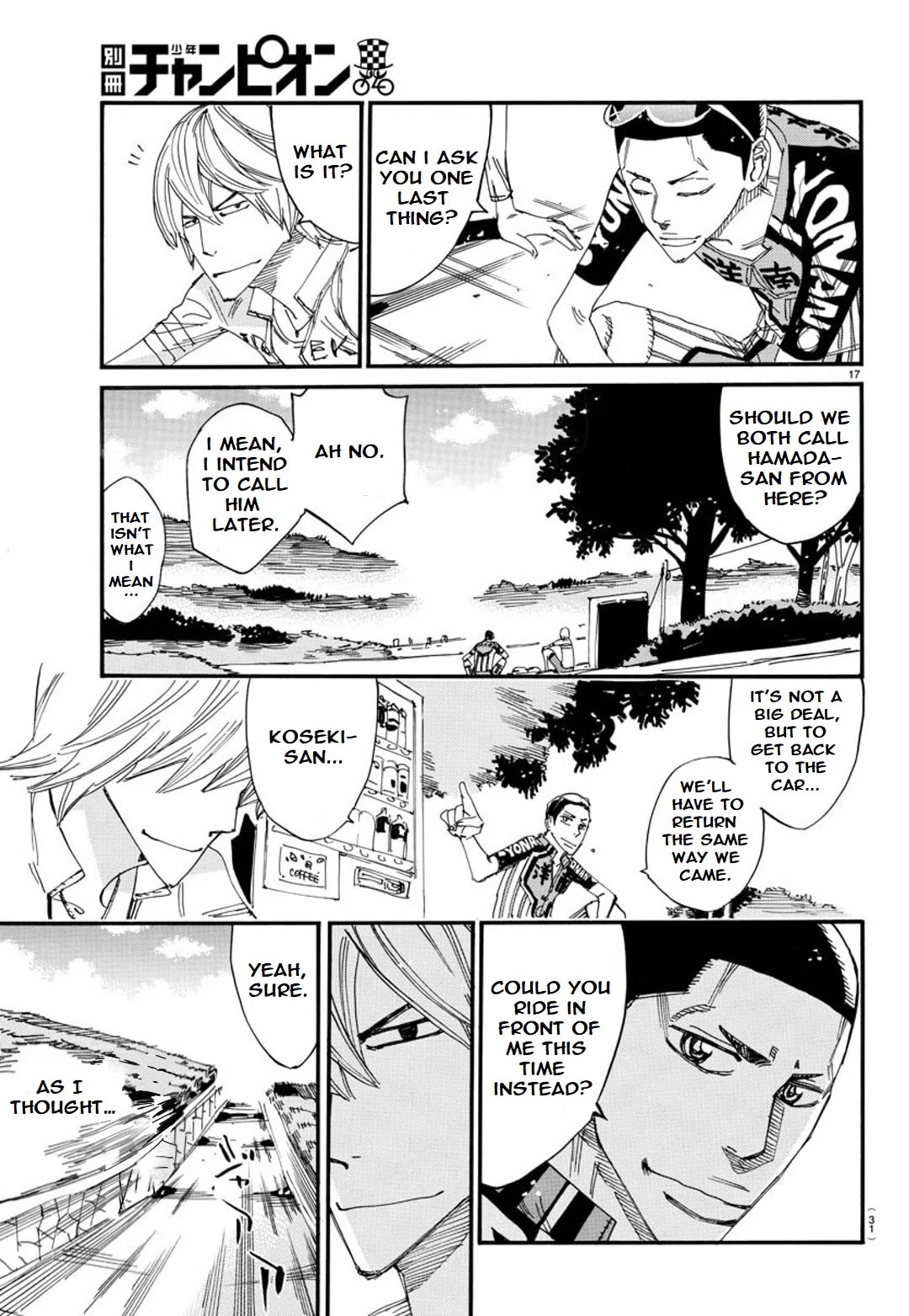 Yowamushi Pedal: Spare Bike Chap 119 - Next Chap 120