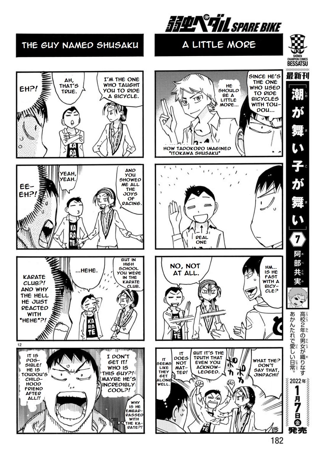 Yowamushi Pedal: Spare Bike Chap 110 - Next Chap 111