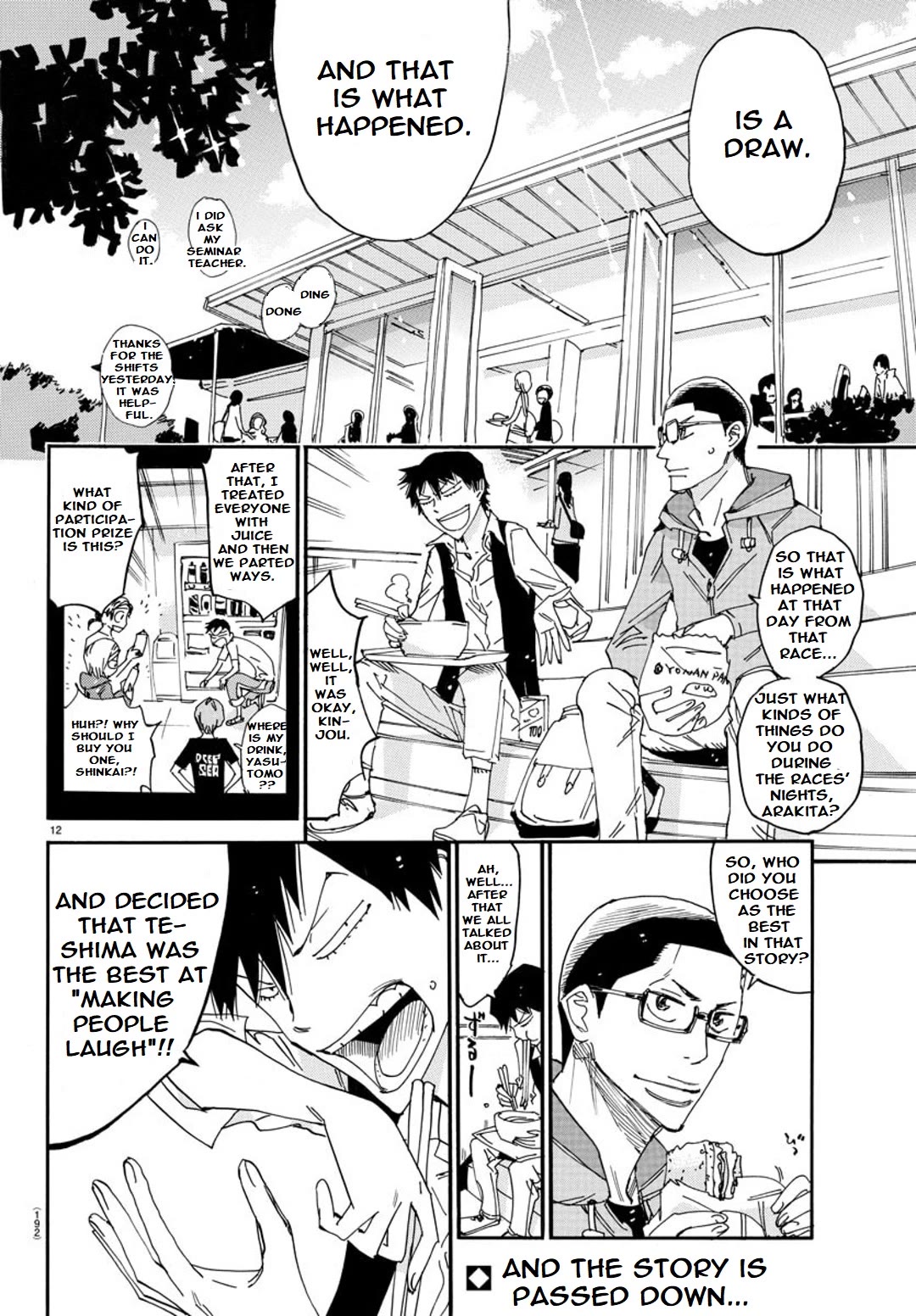 Yowamushi Pedal: Spare Bike Chap 111 - Next Chap 112