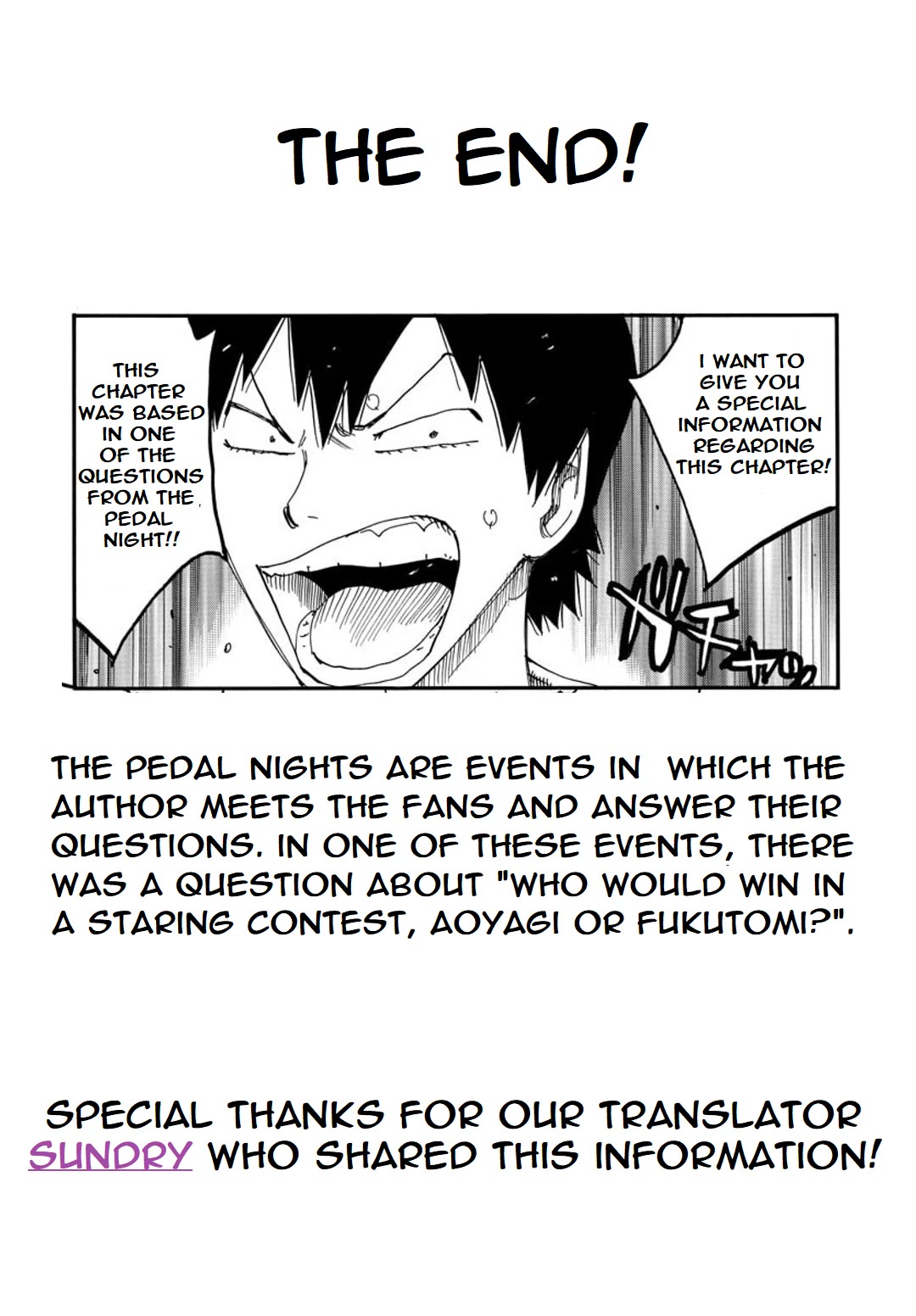 Yowamushi Pedal: Spare Bike Chap 111 - Next Chap 112