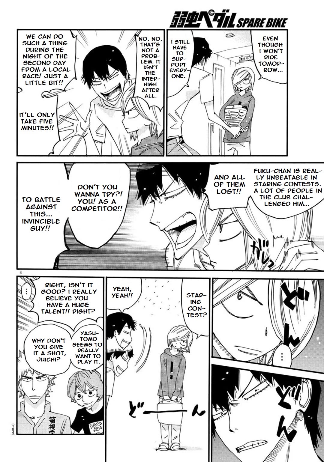 Yowamushi Pedal: Spare Bike Chap 111 - Next Chap 112