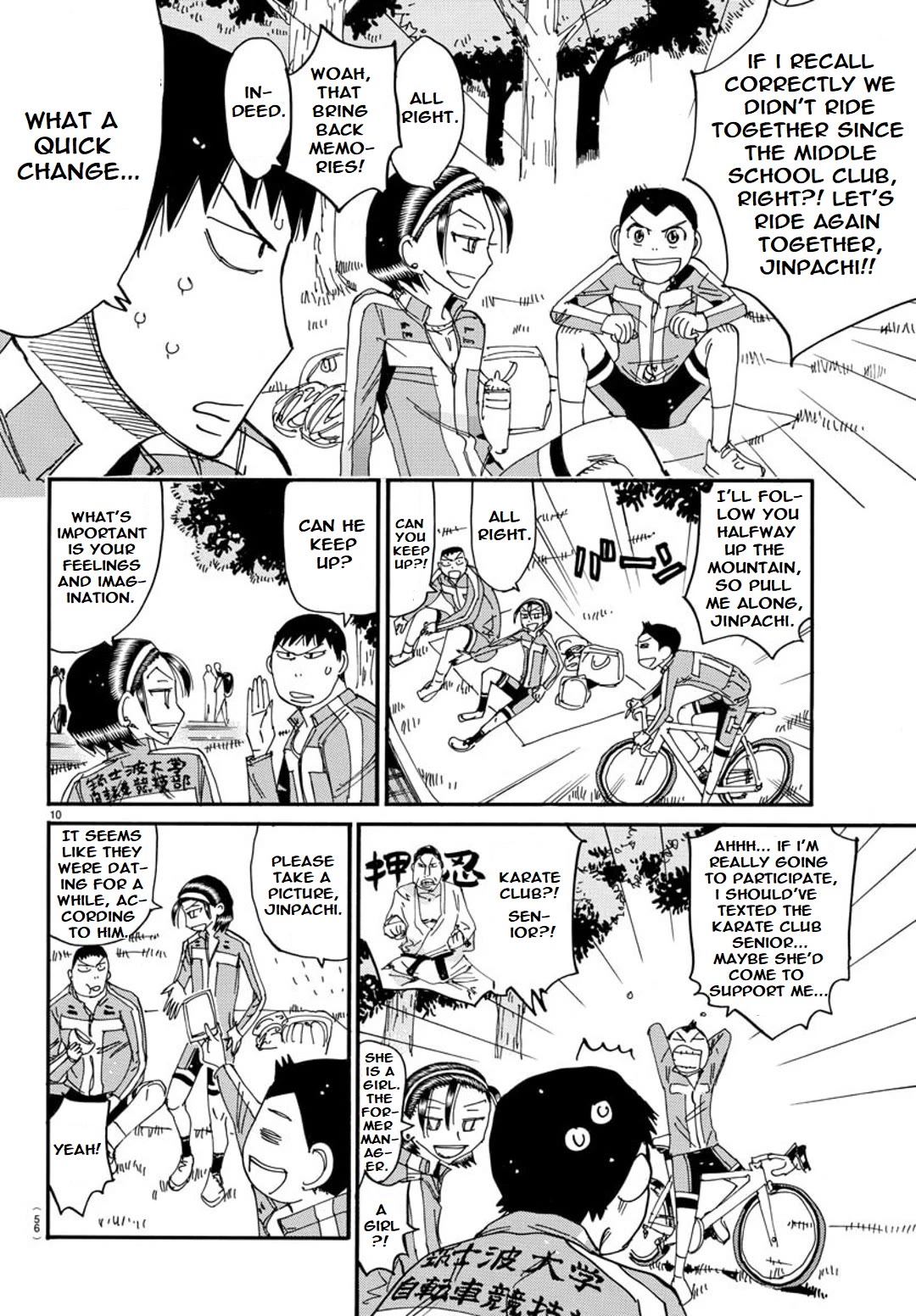 Yowamushi Pedal: Spare Bike Chap 112 - Next Chap 113