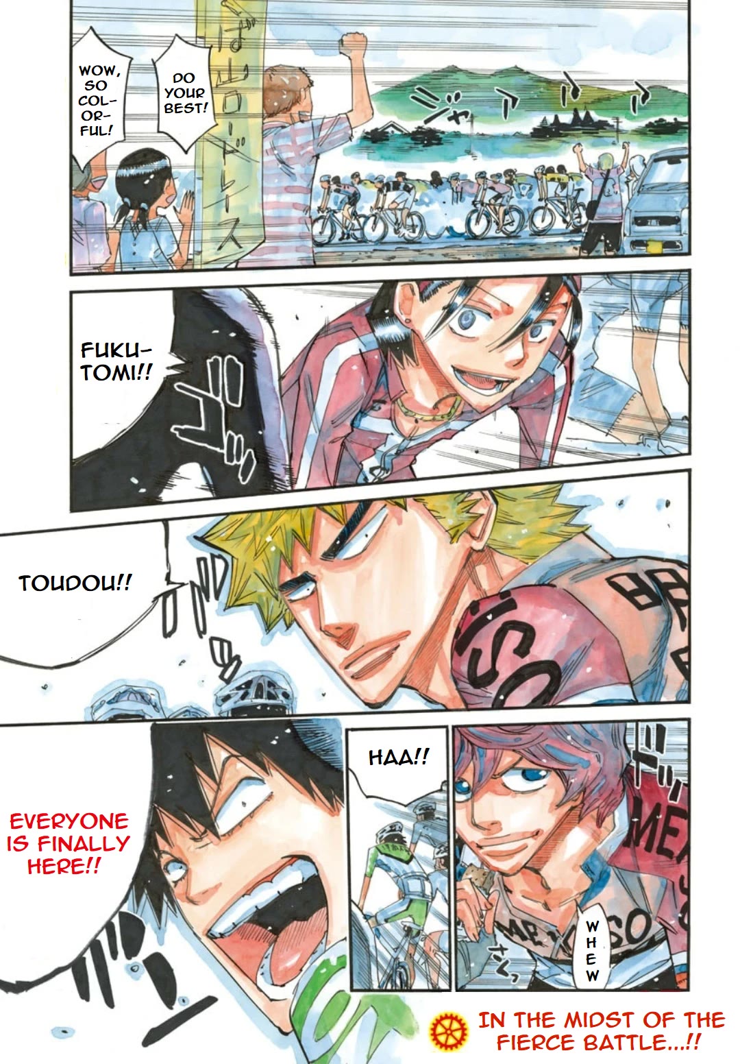 Yowamushi Pedal: Spare Bike Chap 113 - Next Chap 114