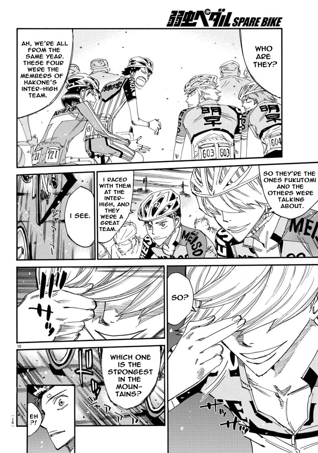 Yowamushi Pedal: Spare Bike Chap 113 - Next Chap 114