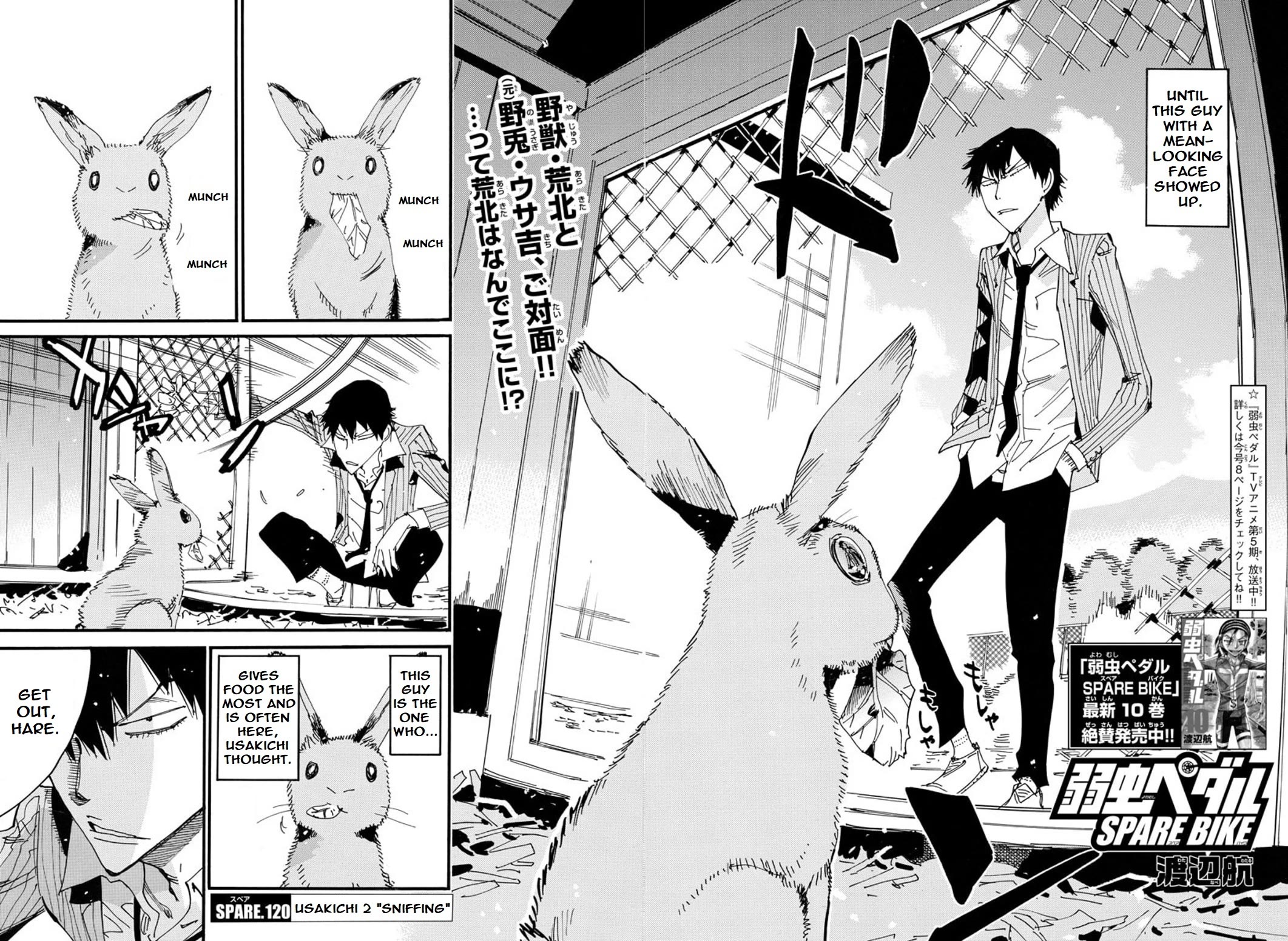 Yowamushi Pedal: Spare Bike Chap 120 - Next Chap 121