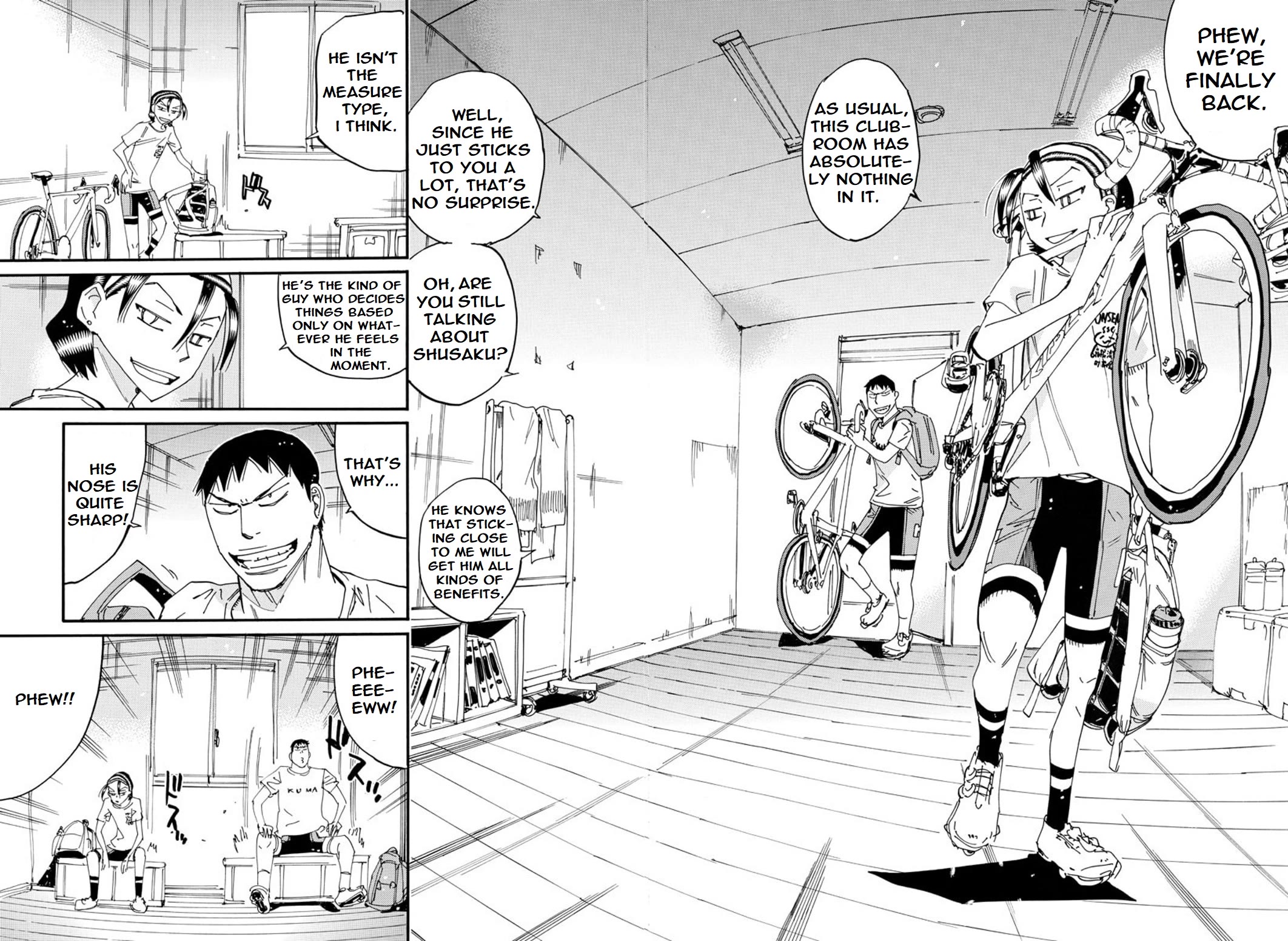 Yowamushi Pedal: Spare Bike Chap 121 - Next Chap 122
