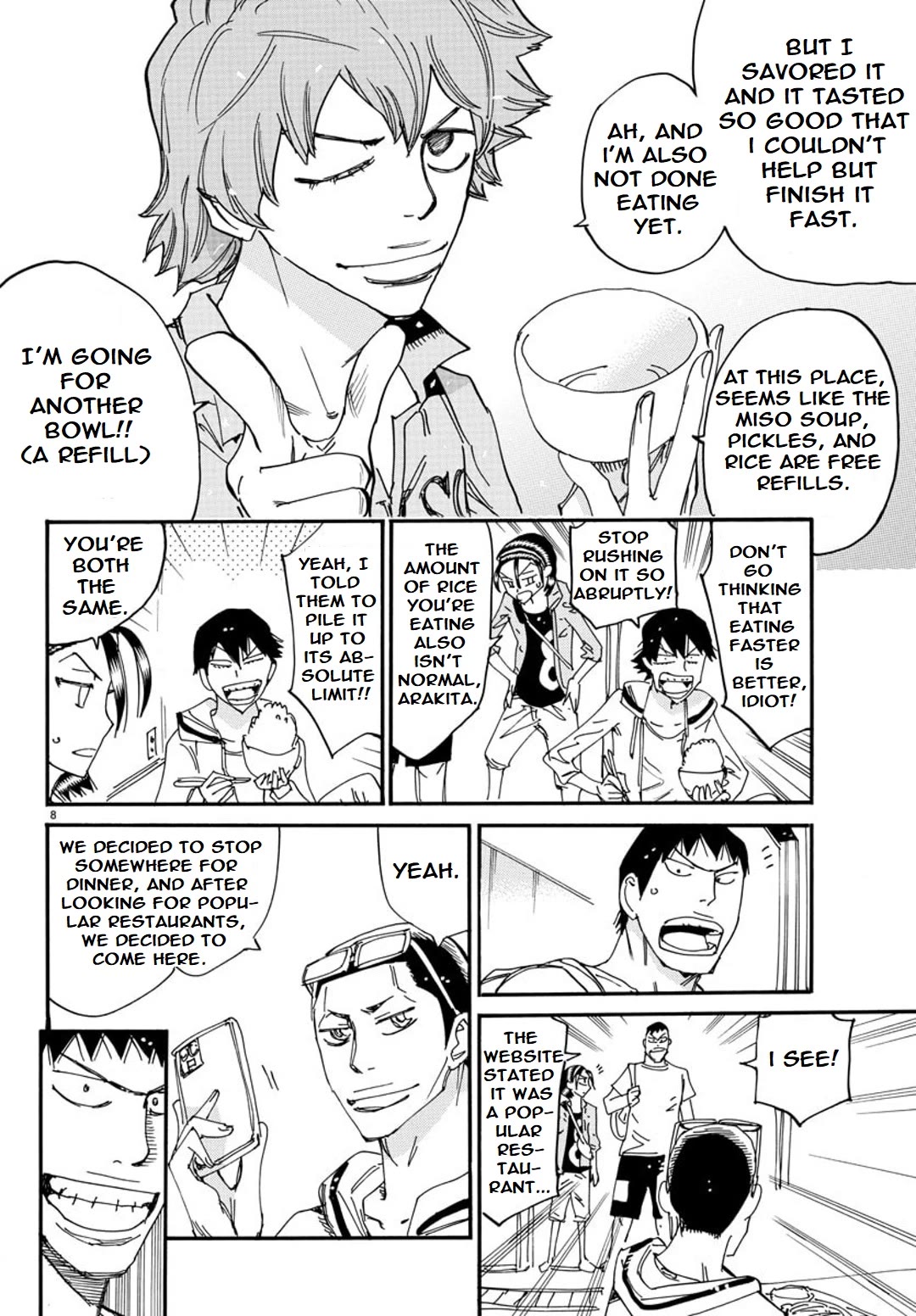 Yowamushi Pedal: Spare Bike Chap 122 - Next Chap 123