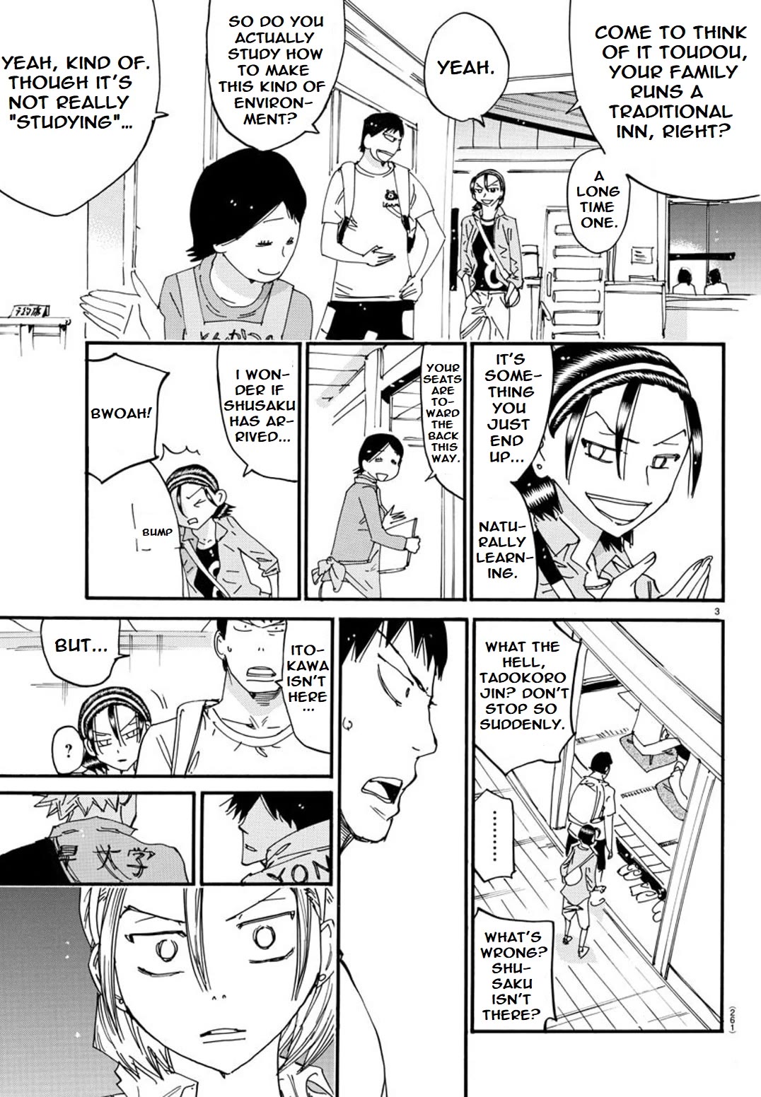 Yowamushi Pedal: Spare Bike Chap 122 - Next Chap 123