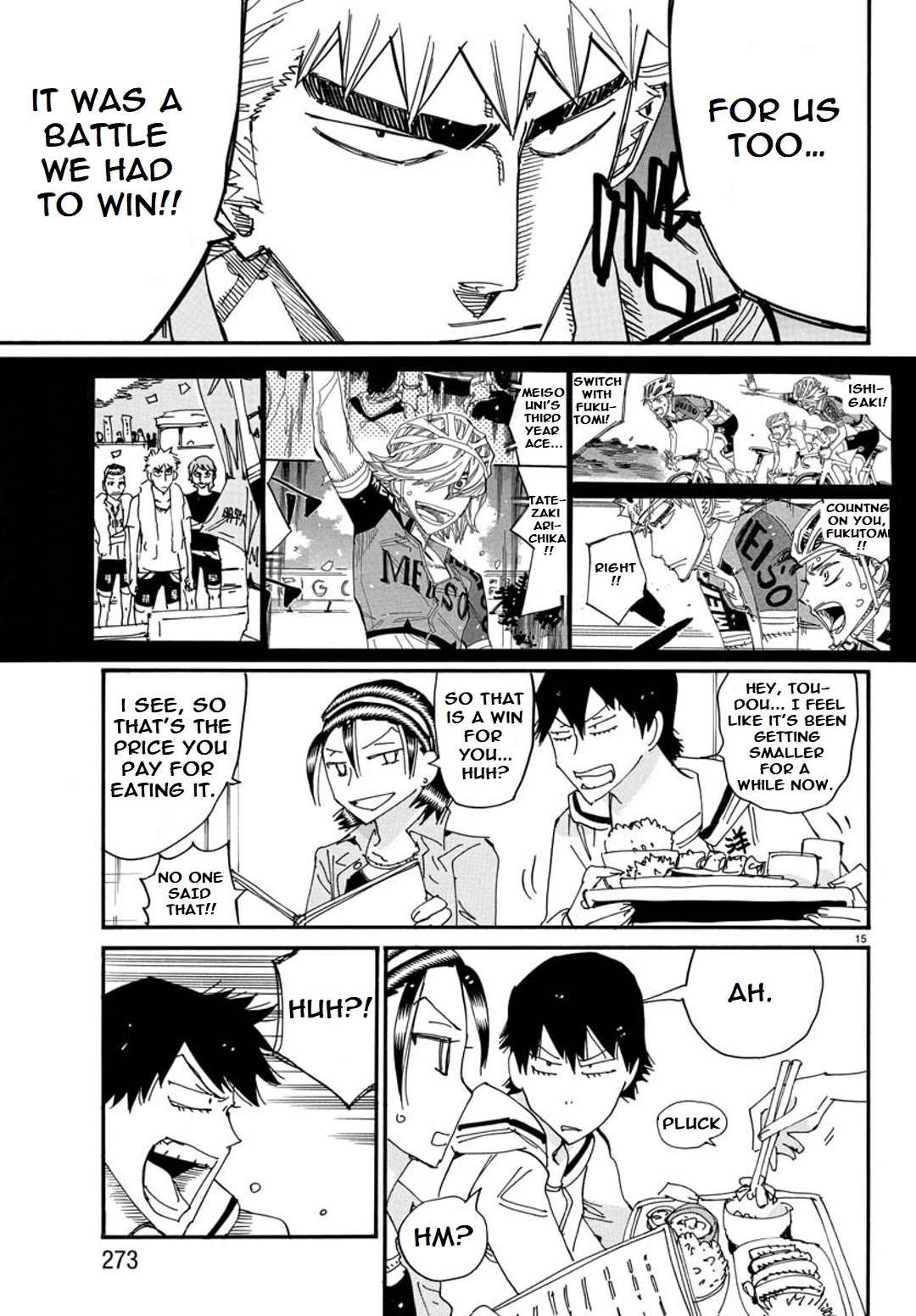 Yowamushi Pedal: Spare Bike Chap 122 - Next Chap 123