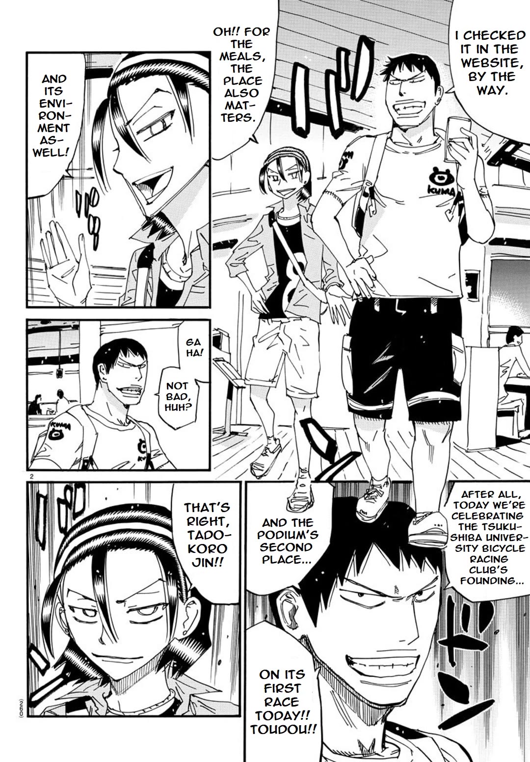 Yowamushi Pedal: Spare Bike Chap 122 - Next Chap 123