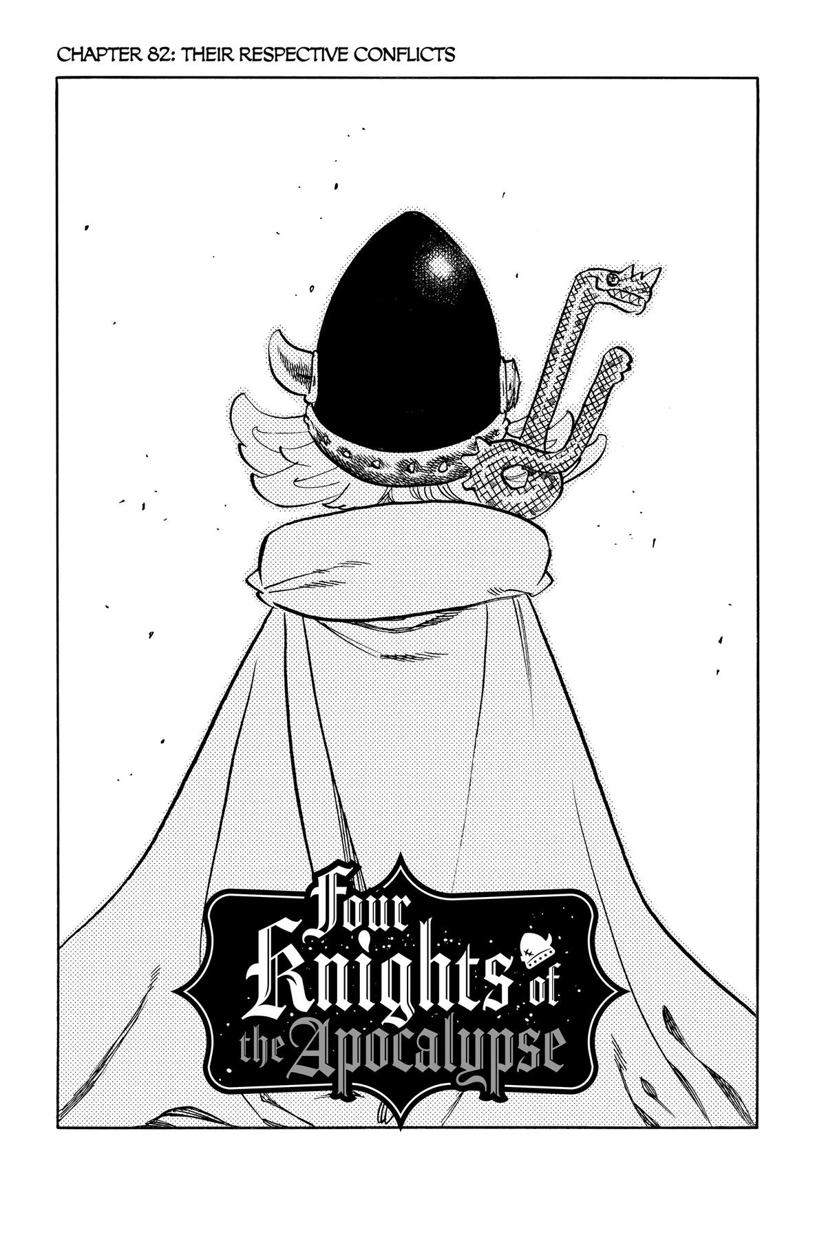 Four Knights of the Apocalypse - Mokushiroku no Yonkishi Chap 82 - Next Chap 83