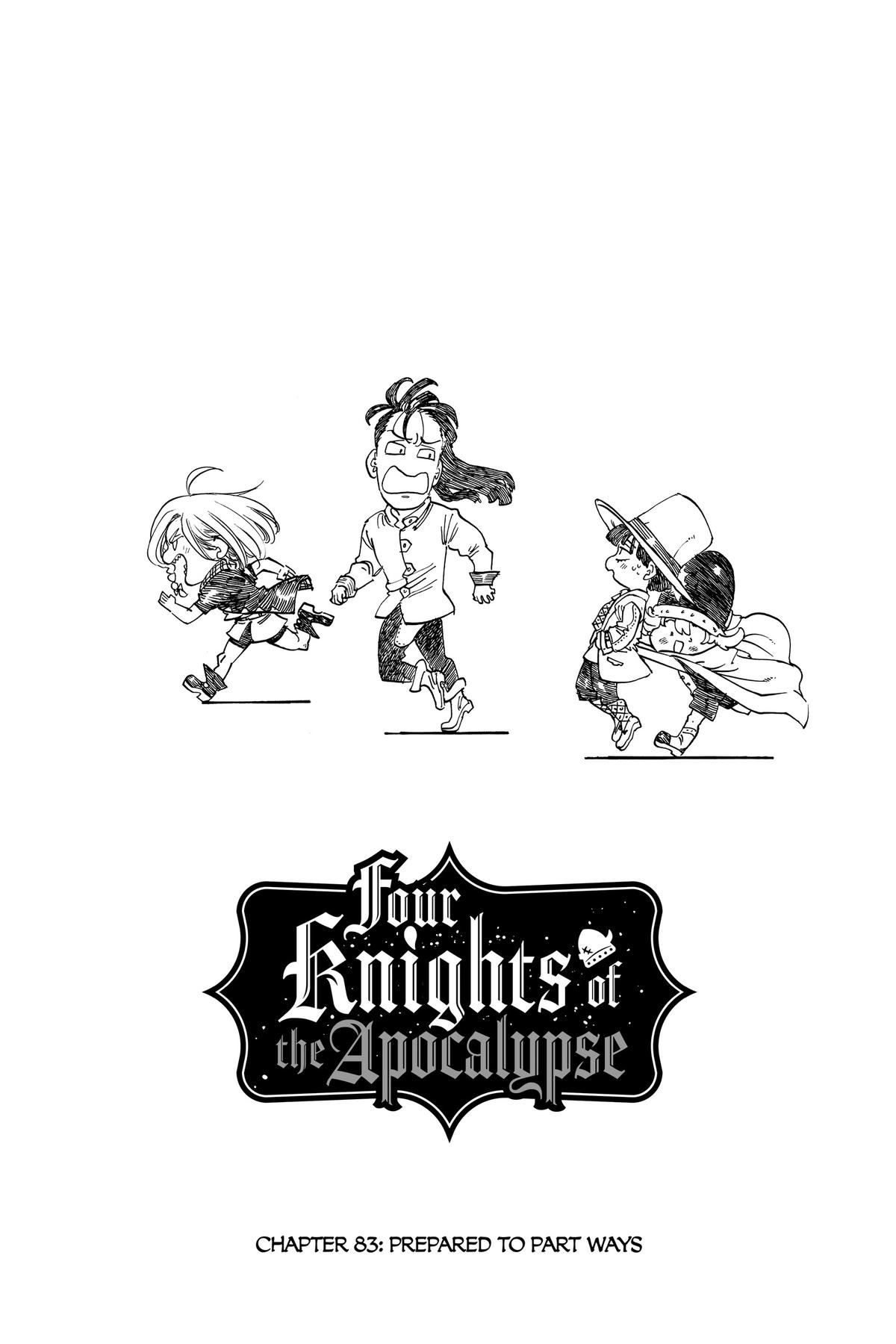 Four Knights of the Apocalypse - Mokushiroku no Yonkishi Chap 83 - Next Chap 84