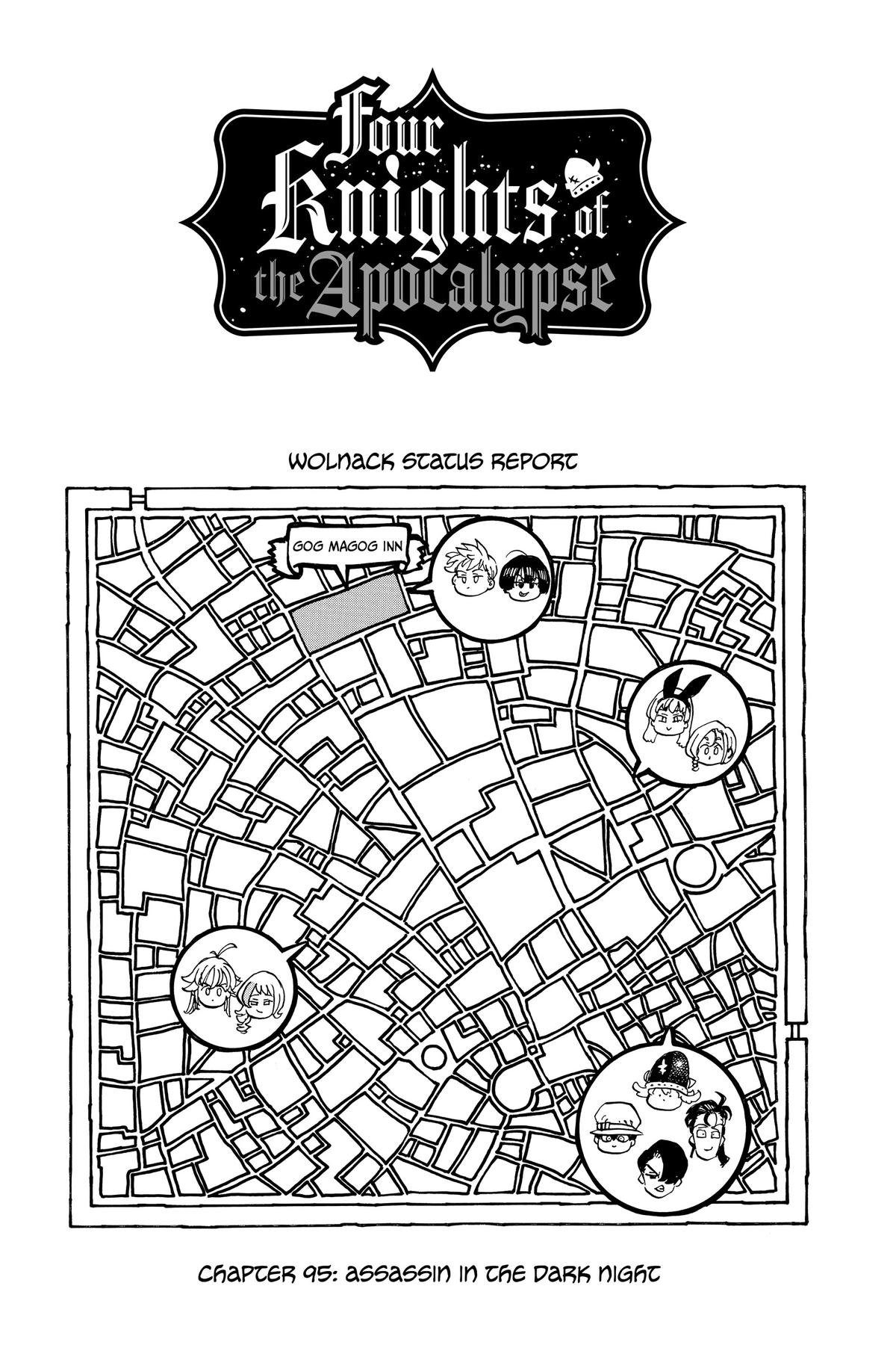 Four Knights of the Apocalypse - Mokushiroku no Yonkishi Chap 95 - Next Chap 96