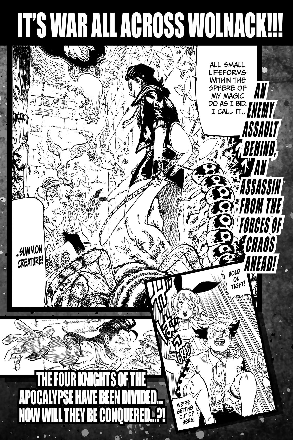 Four Knights of the Apocalypse - Mokushiroku no Yonkishi Chap 95 - Next Chap 96