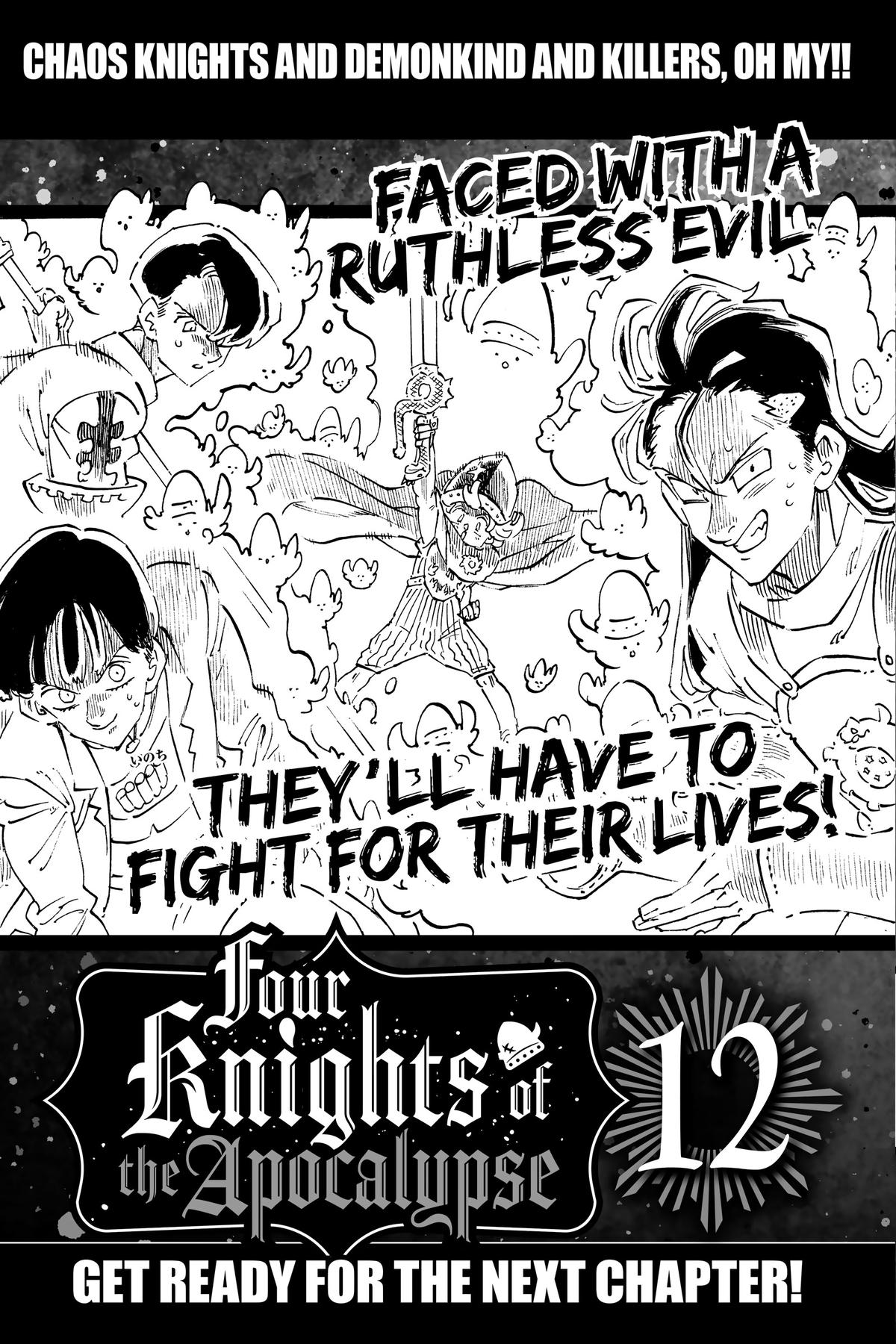 Four Knights of the Apocalypse - Mokushiroku no Yonkishi Chap 95 - Next Chap 96
