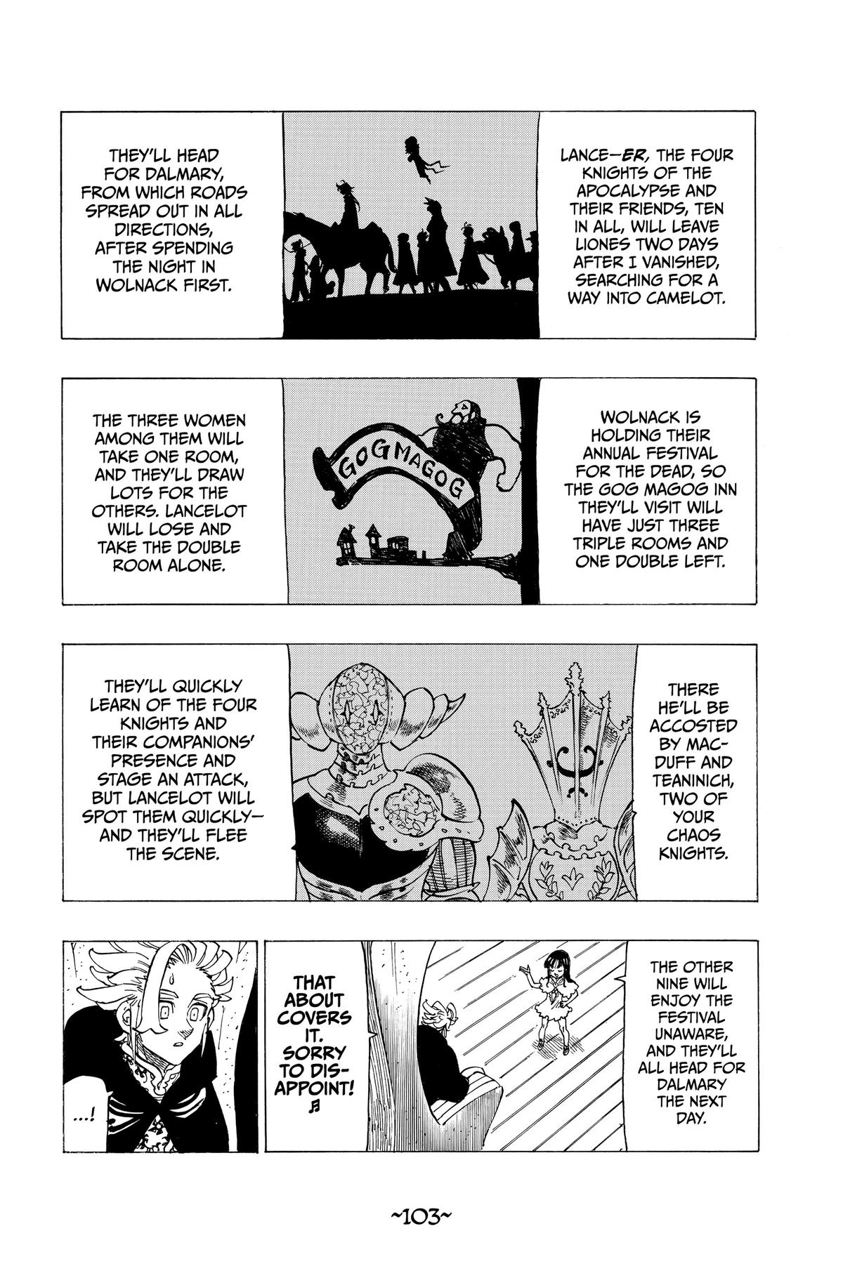 Four Knights of the Apocalypse - Mokushiroku no Yonkishi Chap 91 - Next Chap 92