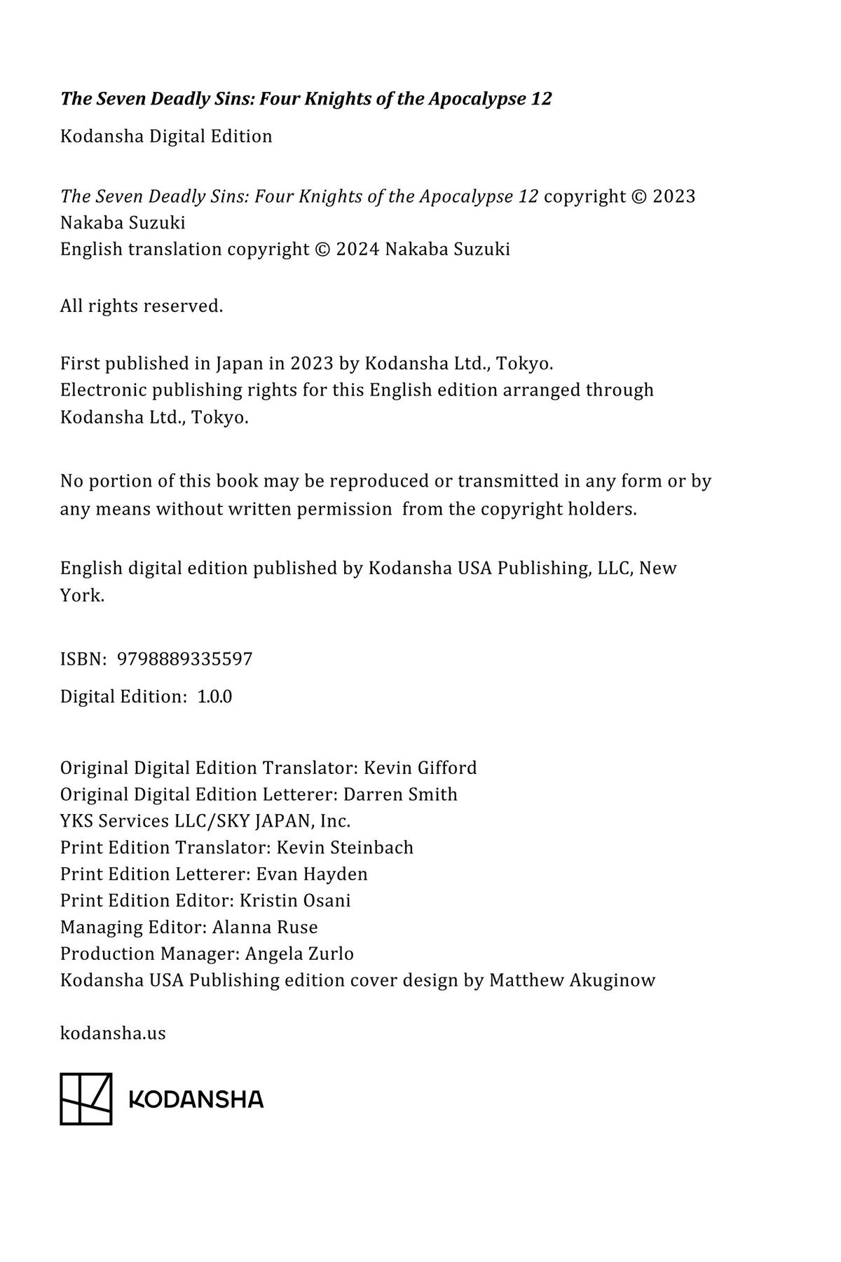 Four Knights of the Apocalypse - Mokushiroku no Yonkishi Chap 104 - Next Chap 105