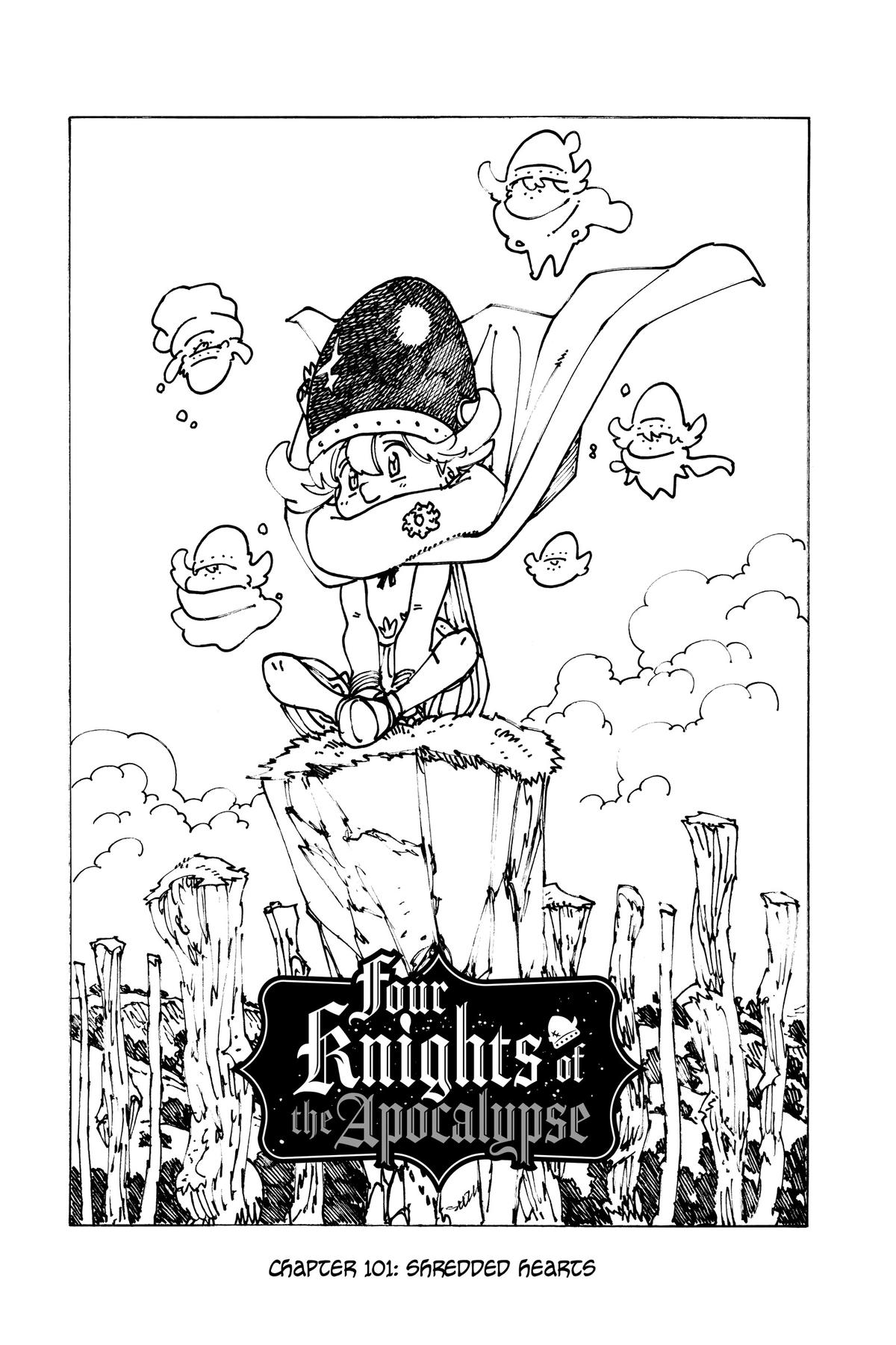 Four Knights of the Apocalypse - Mokushiroku no Yonkishi Chap 101 - Next Chap 102