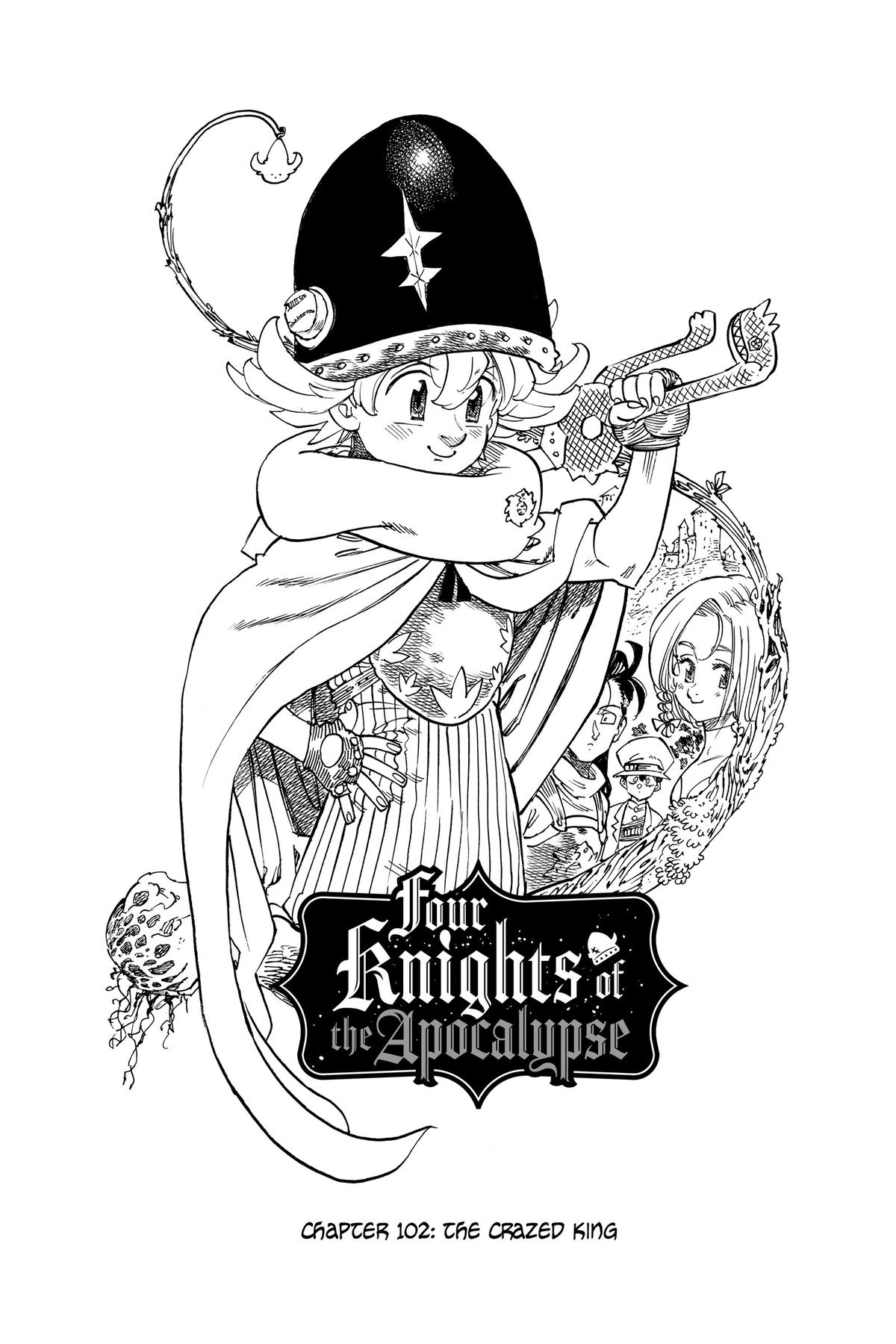 Four Knights of the Apocalypse - Mokushiroku no Yonkishi Chap 102 - Next Chap 103