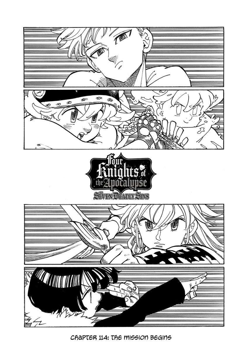 Four Knights of the Apocalypse - Mokushiroku no Yonkishi Chap 114 - Next Chap 115