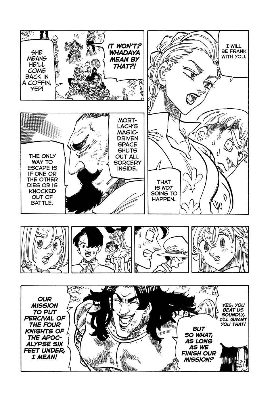 Four Knights of the Apocalypse - Mokushiroku no Yonkishi Chap 126 - Next Chap 127