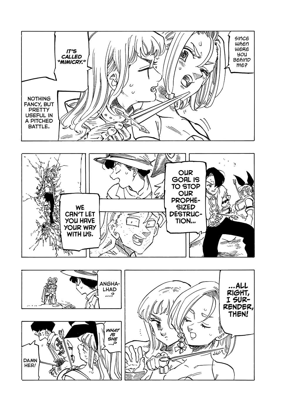 Four Knights of the Apocalypse - Mokushiroku no Yonkishi Chap 121 - Next Chap 122
