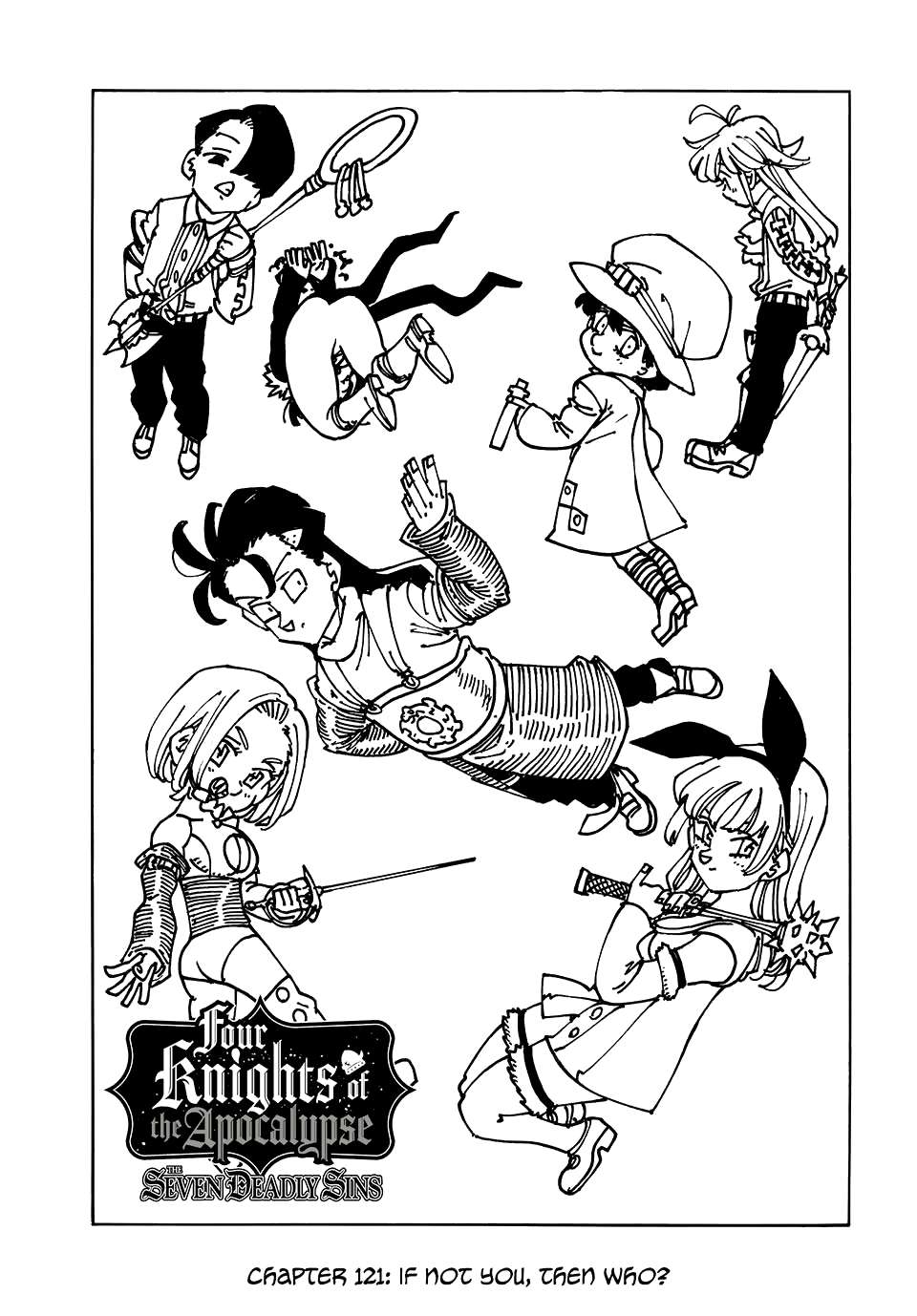 Four Knights of the Apocalypse - Mokushiroku no Yonkishi Chap 121 - Next Chap 122