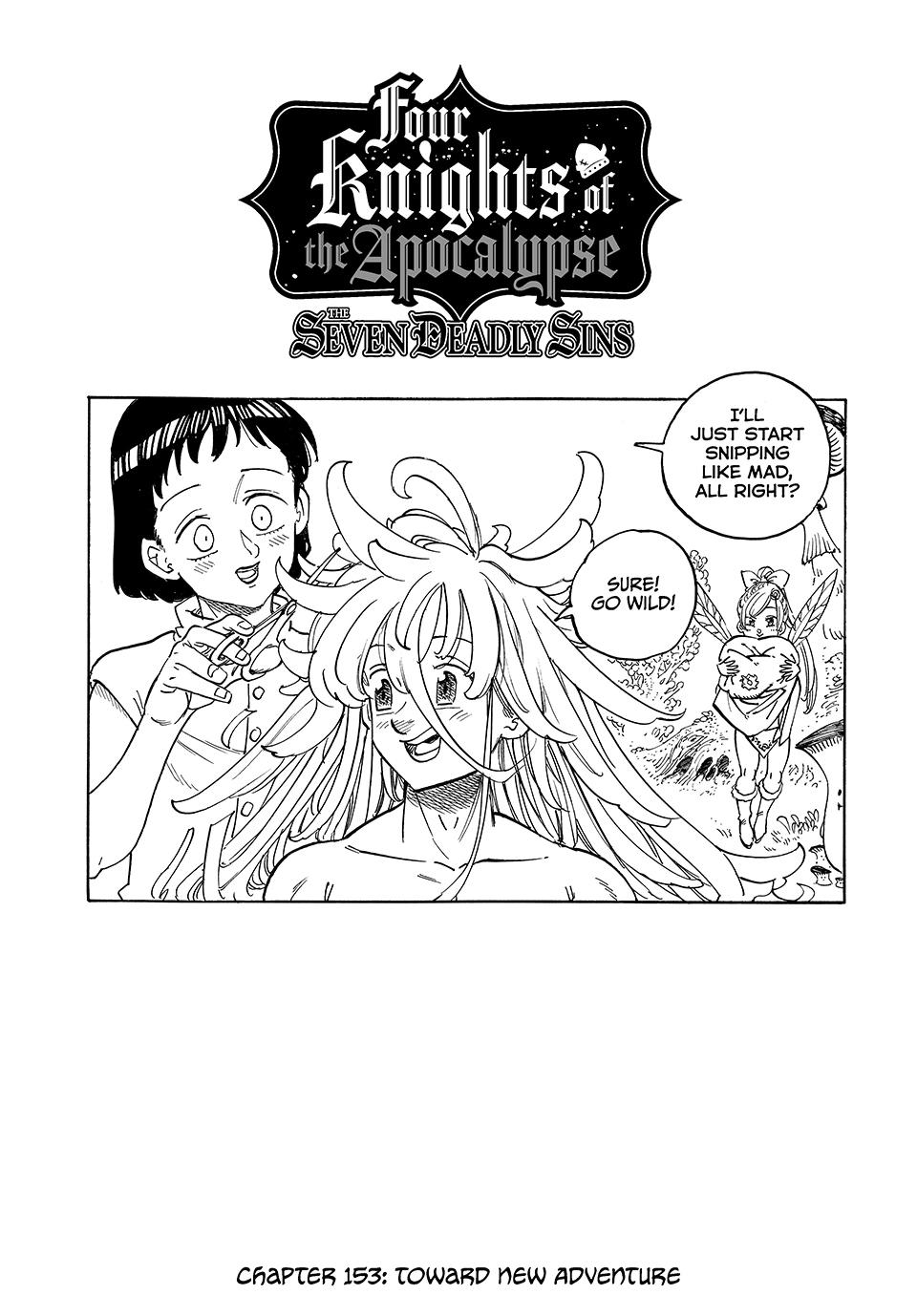 Four Knights of the Apocalypse - Mokushiroku no Yonkishi Chap 153 - Next Chap 154